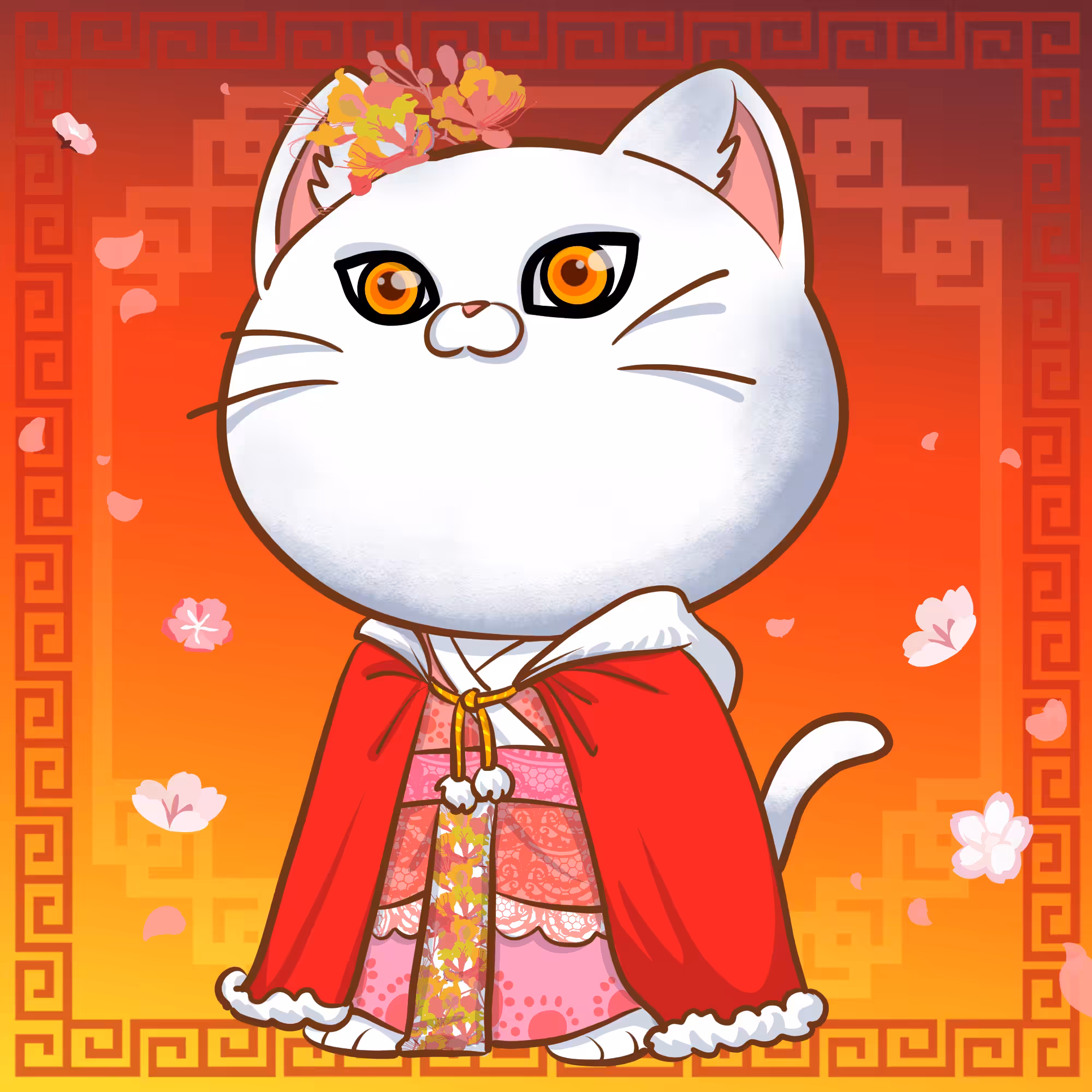 THREE CAT KINGDOM: #028 Cai wanji