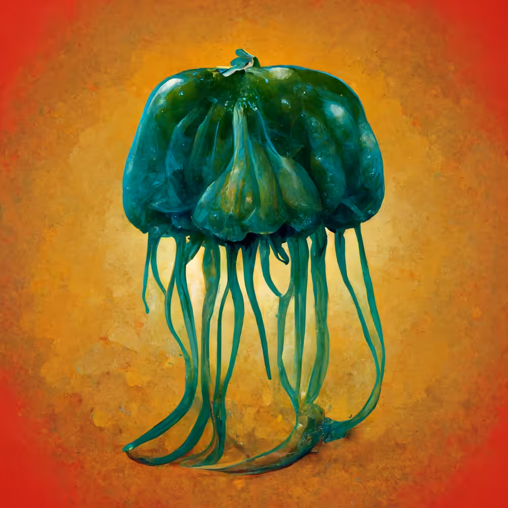 Jelly Food: Green Bell Pepper