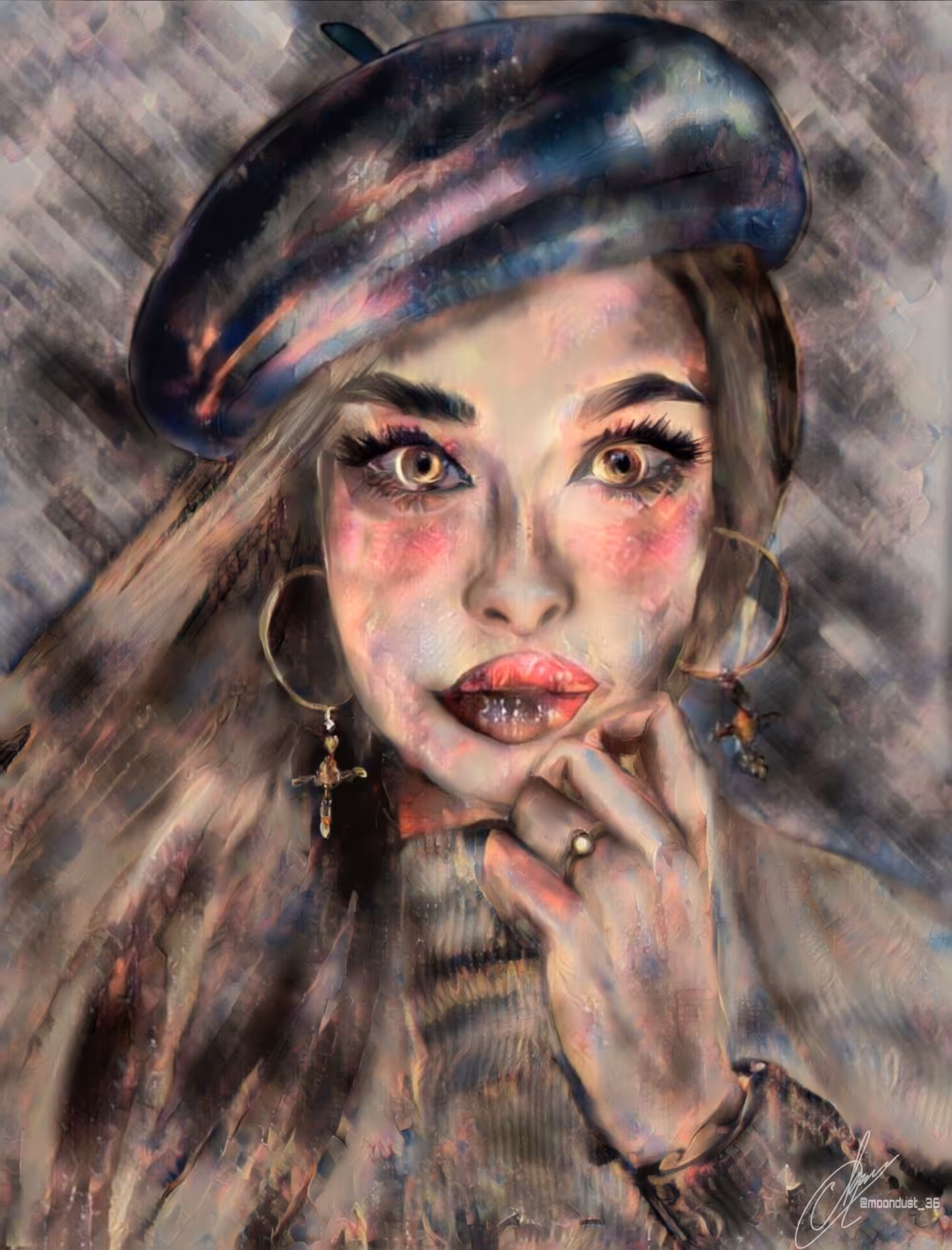 French Girl. Sparkling Emotions