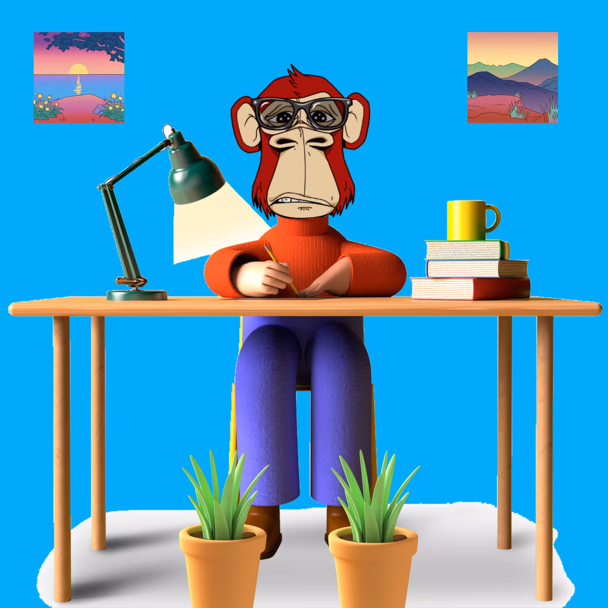 mati mask nft: smart monkey #43
