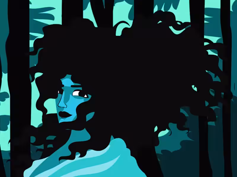 vectorArt: into the woods
