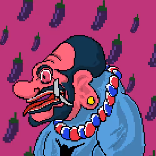 PIXELELE CLUB: BUTOTERONG (MONSTER EGGPLANT) 