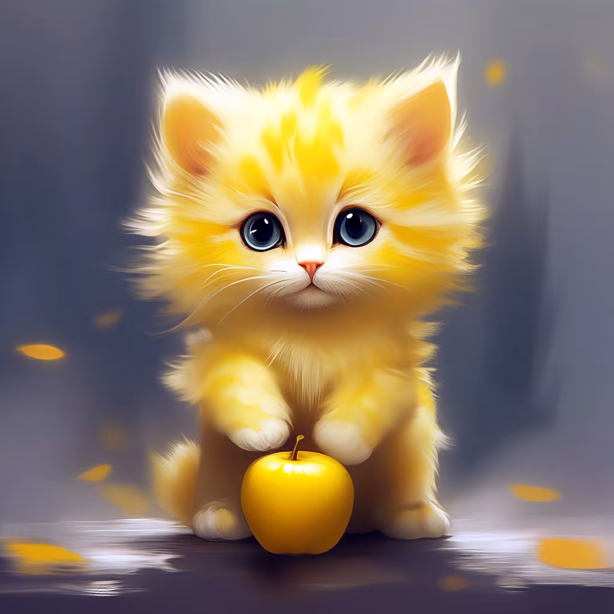 Yellow Kitty