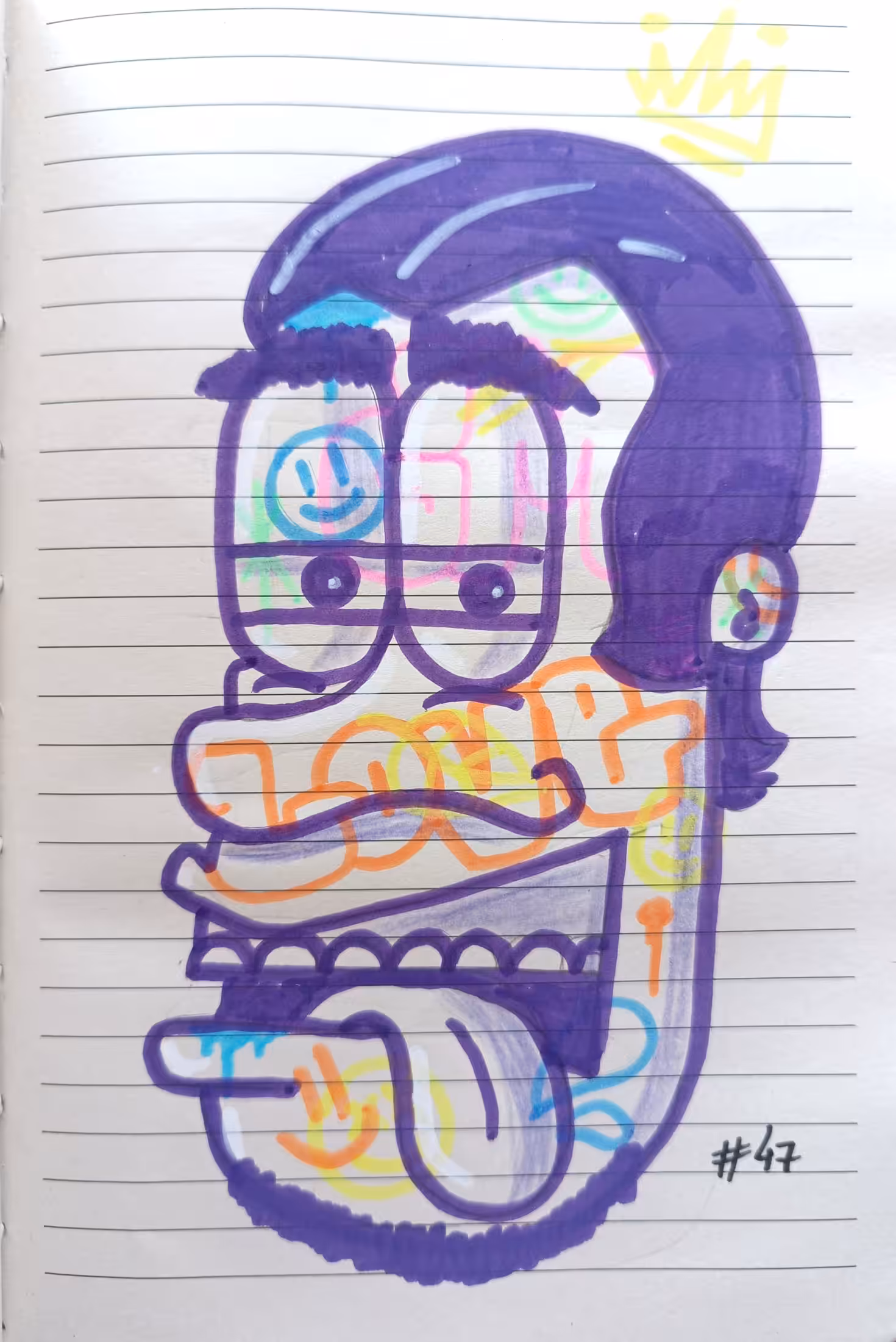 SketchBook : #47 Grafface