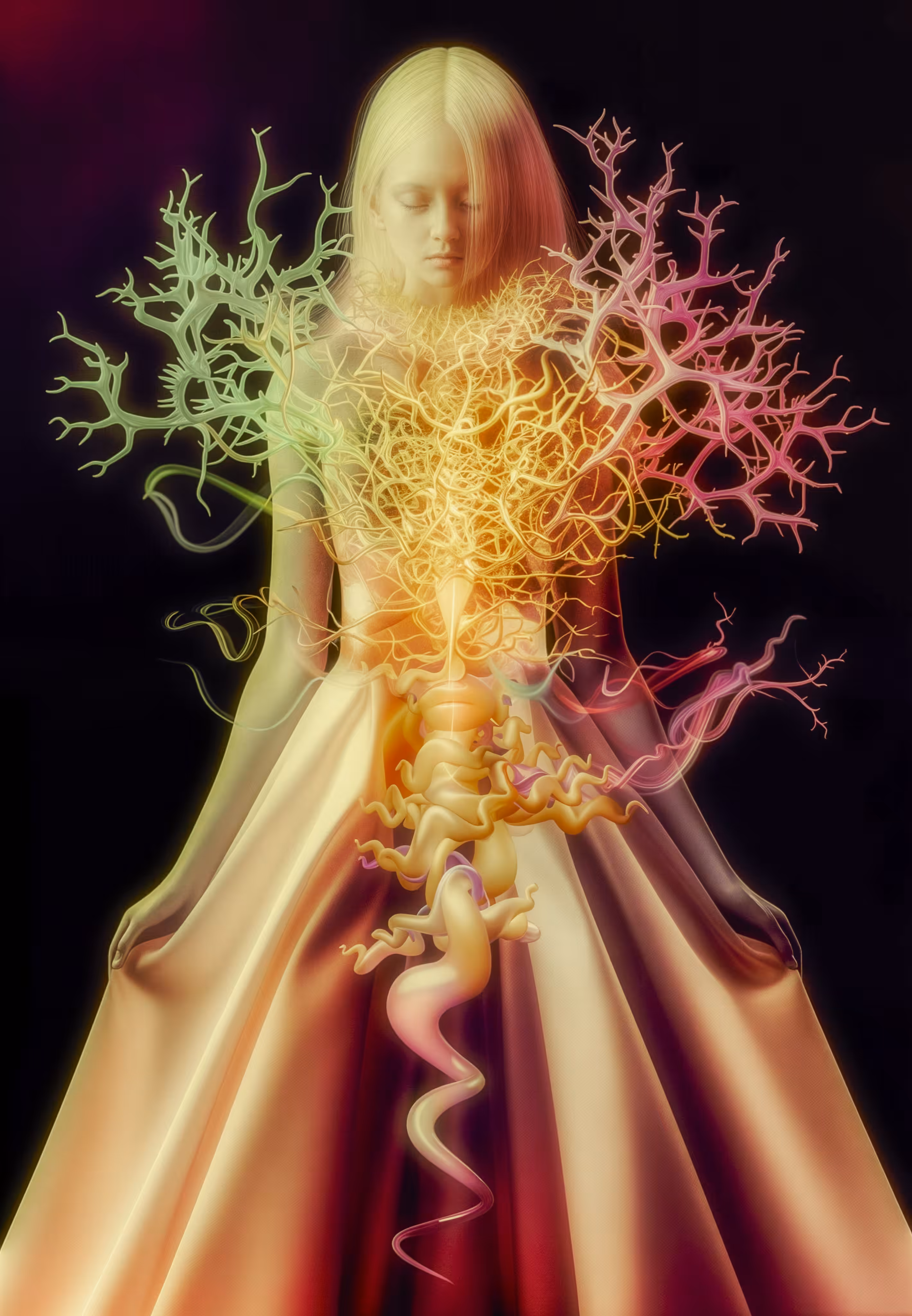 Vivid Tendrils of Will Rooted in a Girl