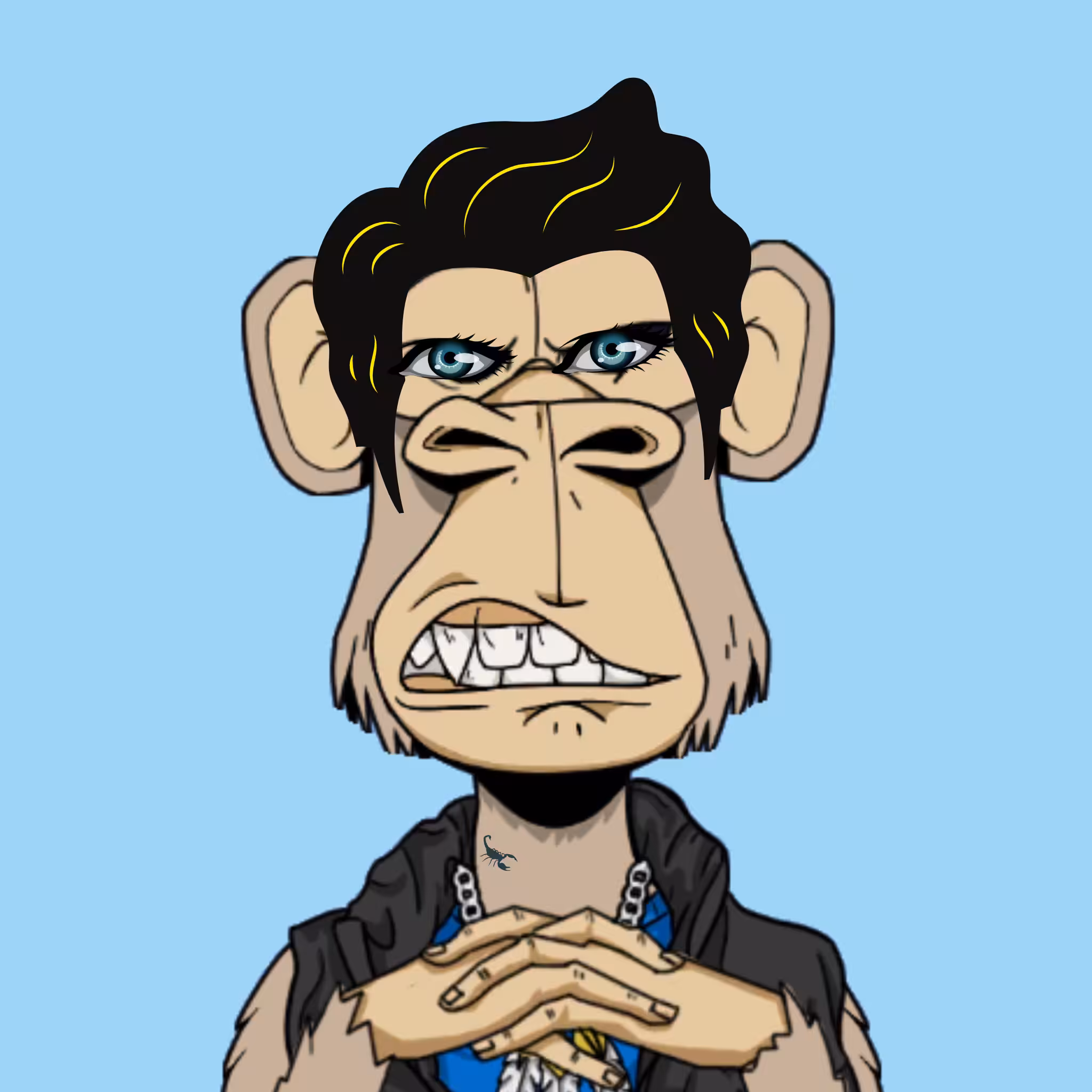 mati mask nft: smart monkey #19