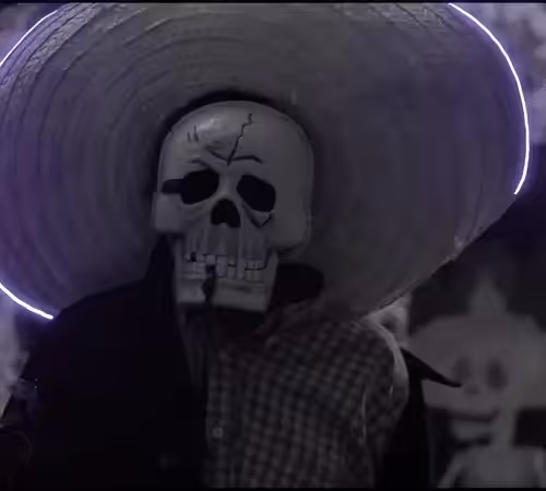 Neon Calavera - Jose