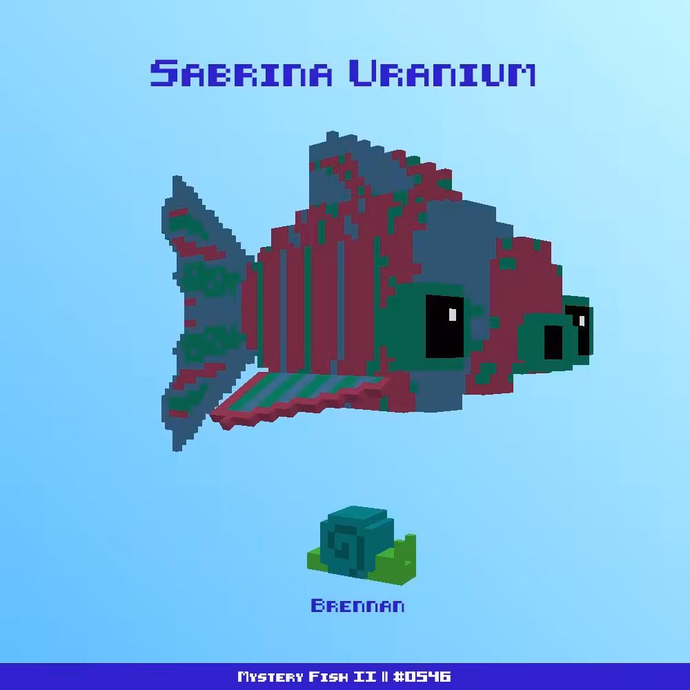Sabrina Uranium :: Mystery Fish 0546/1000