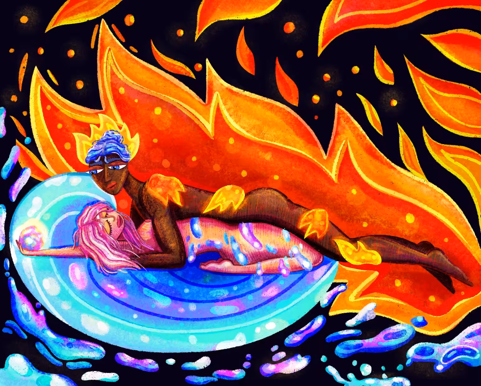 Water and Fire 