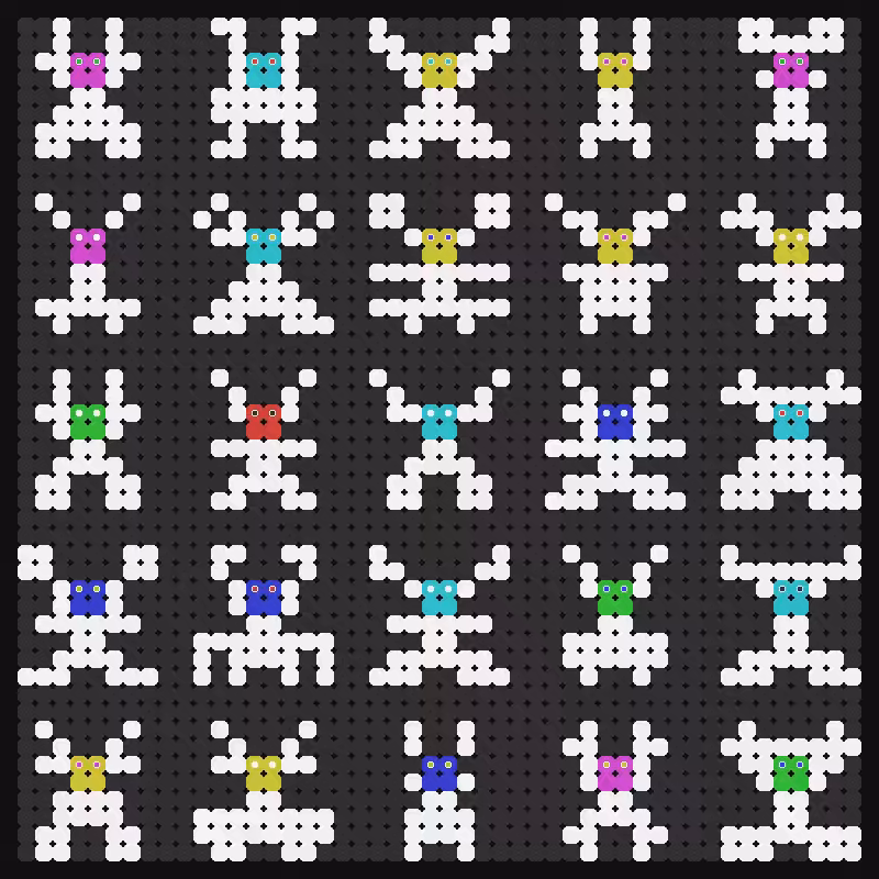 8x8 Pixel Creatures #56