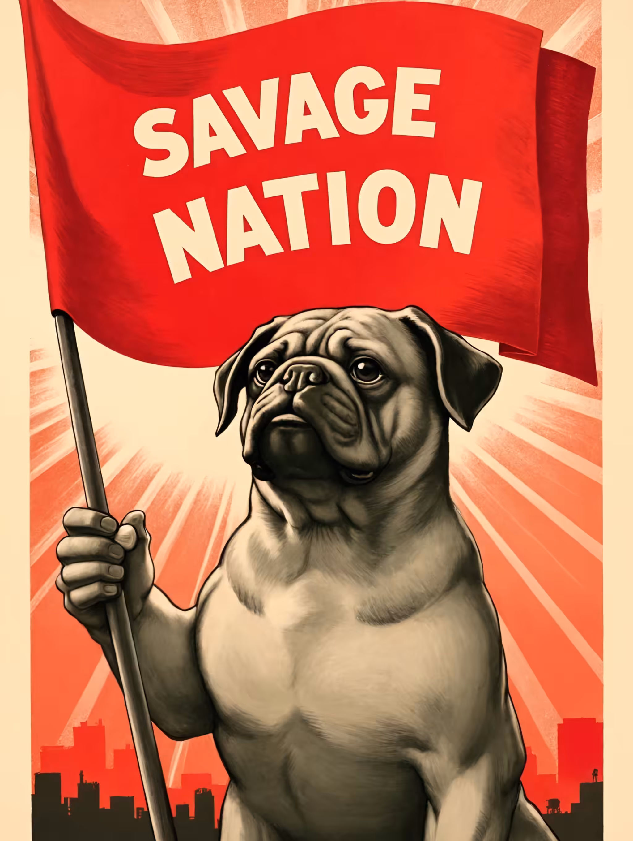 Savage Nation Pug #1