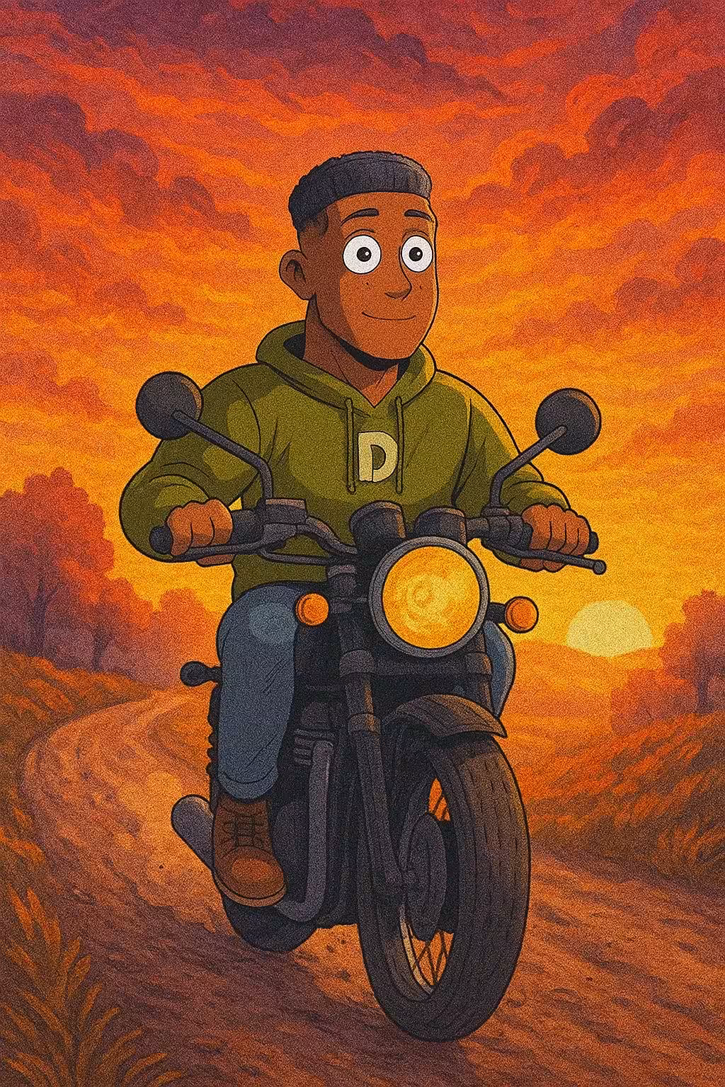 “Sunset Rider’s Birthday Journey”