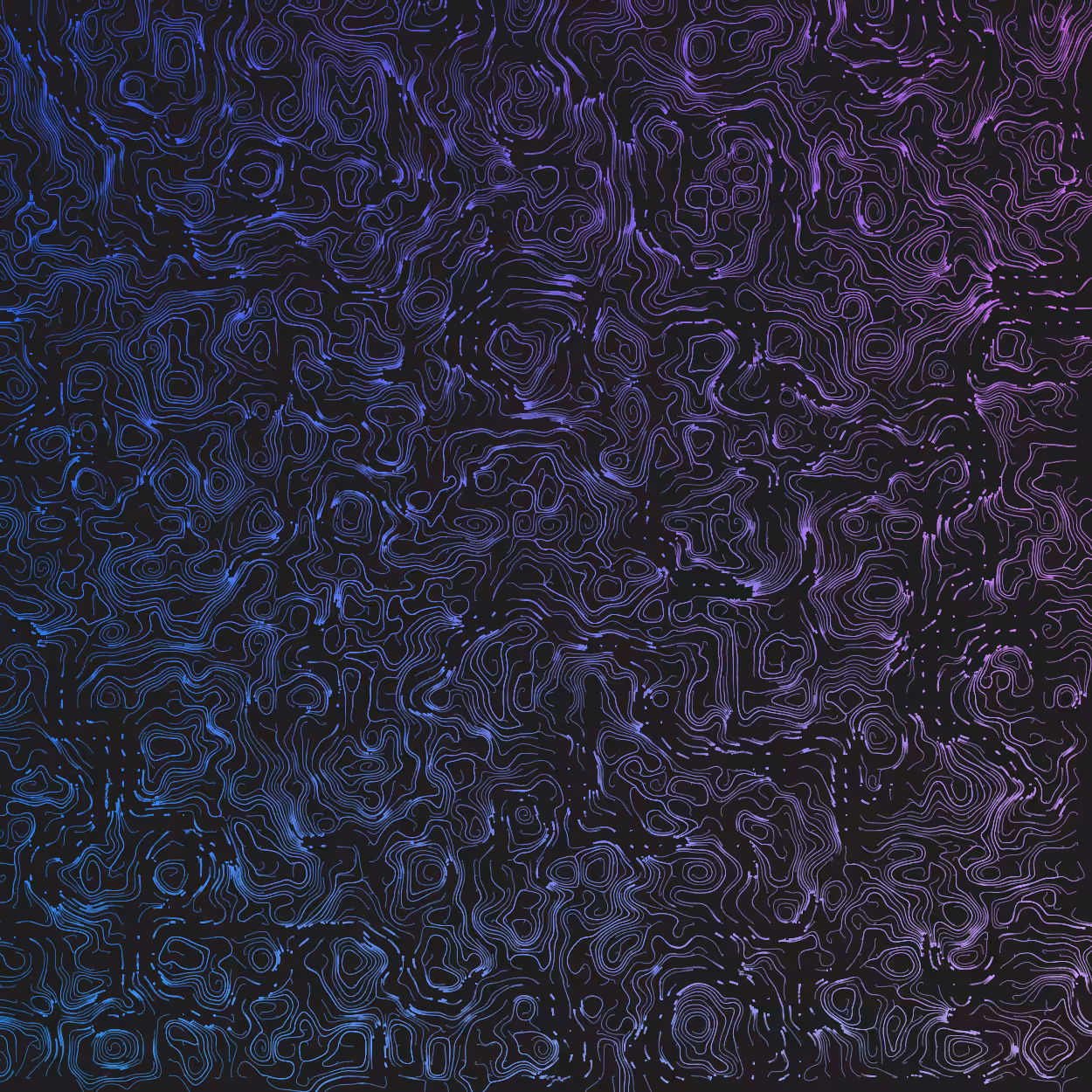 Topographic Lines #46
