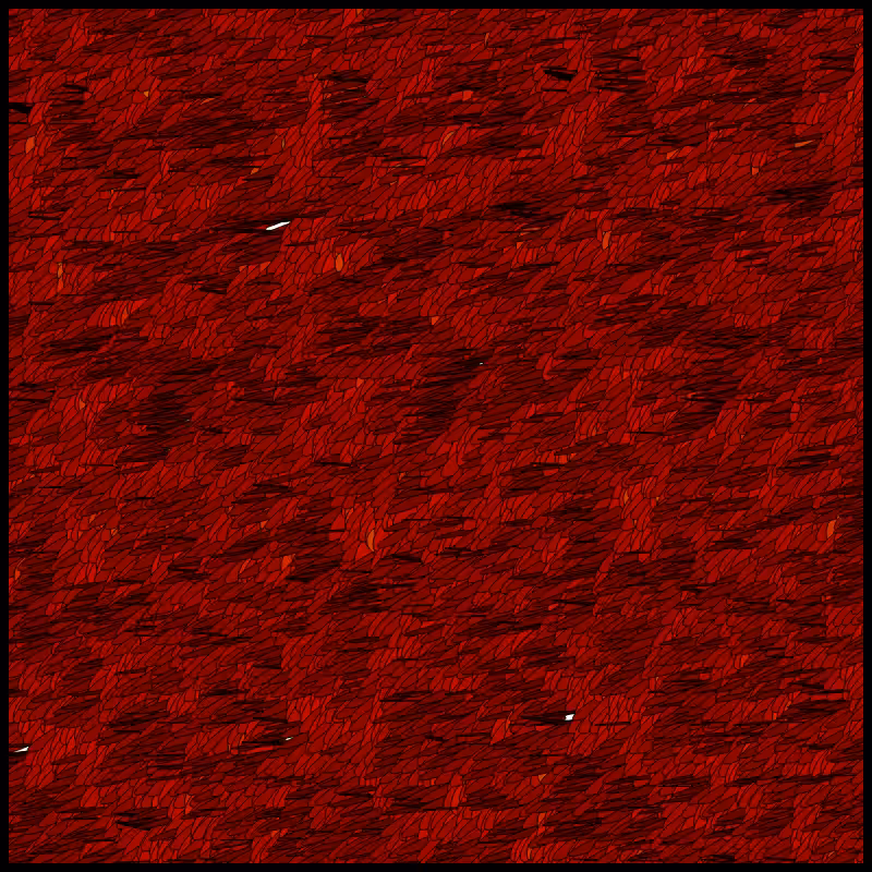 Flow Field Circles Triangle #55
