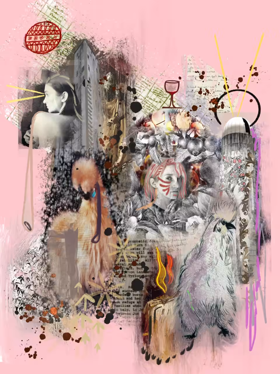 collage: Amanda Jane Chickenz