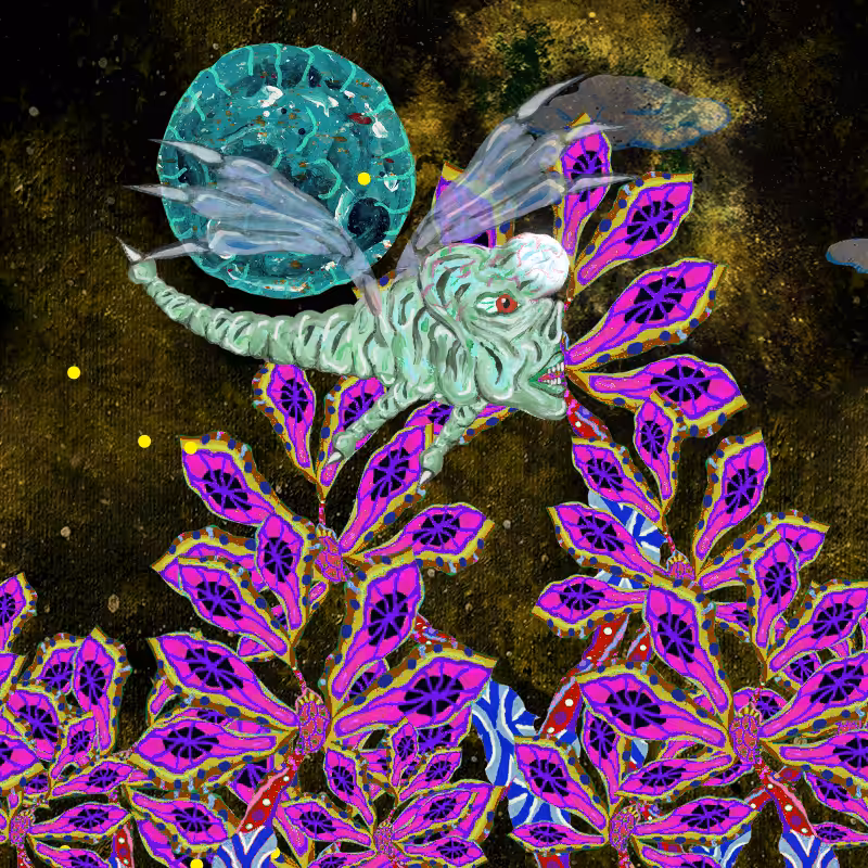 Fireflies and Flower Gardens #146