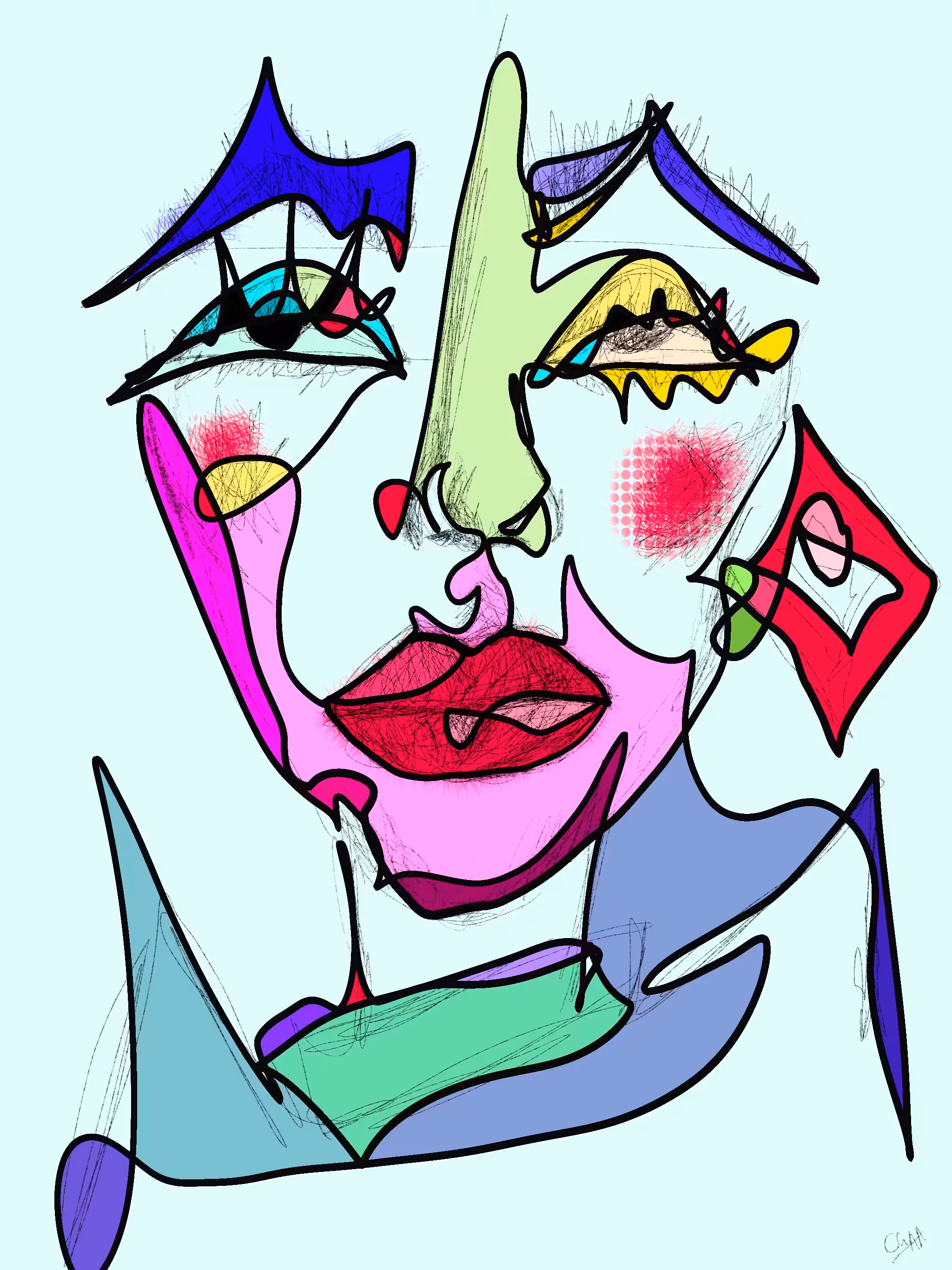 Woman's Face Of Arts - WFOA #07
