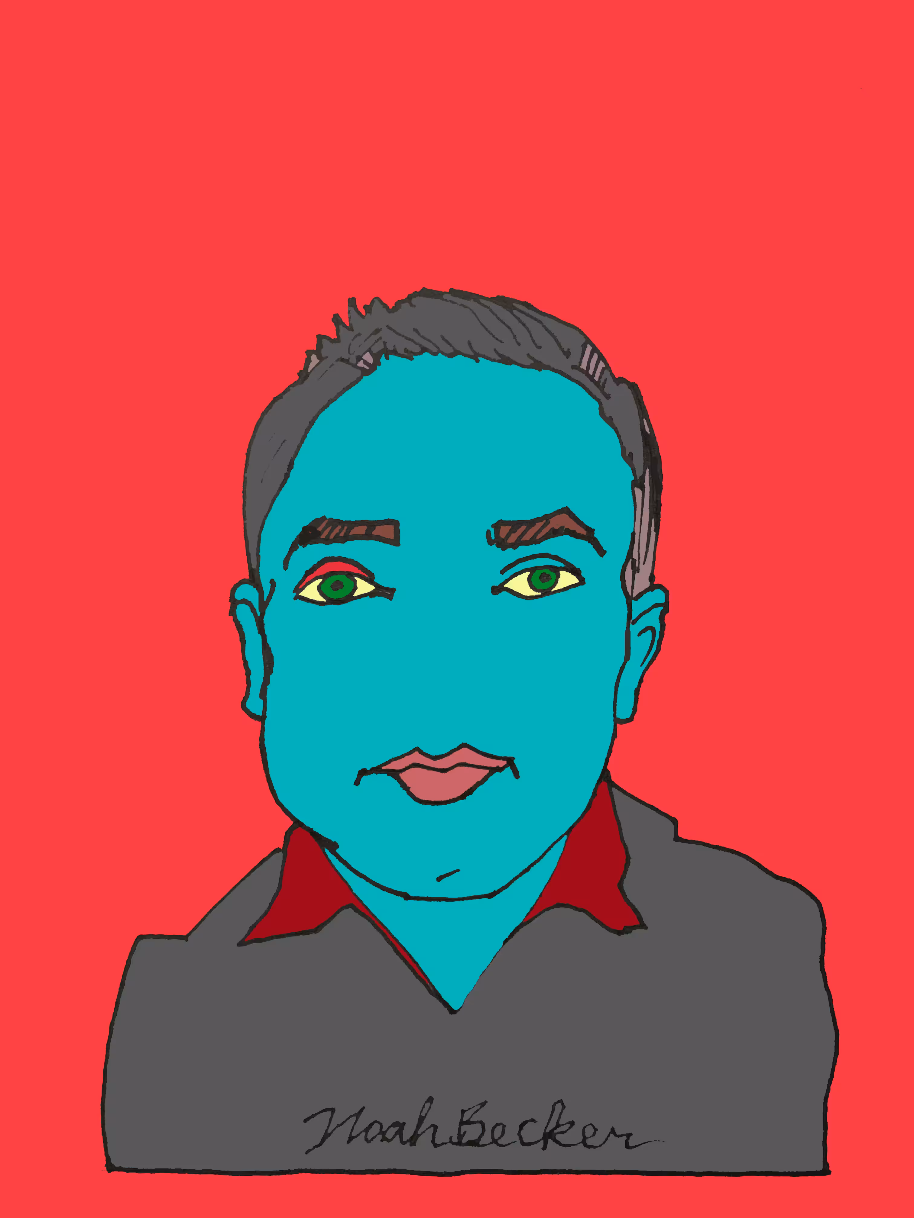 Crypto Socialites #100 - Noah Becker, Selfie