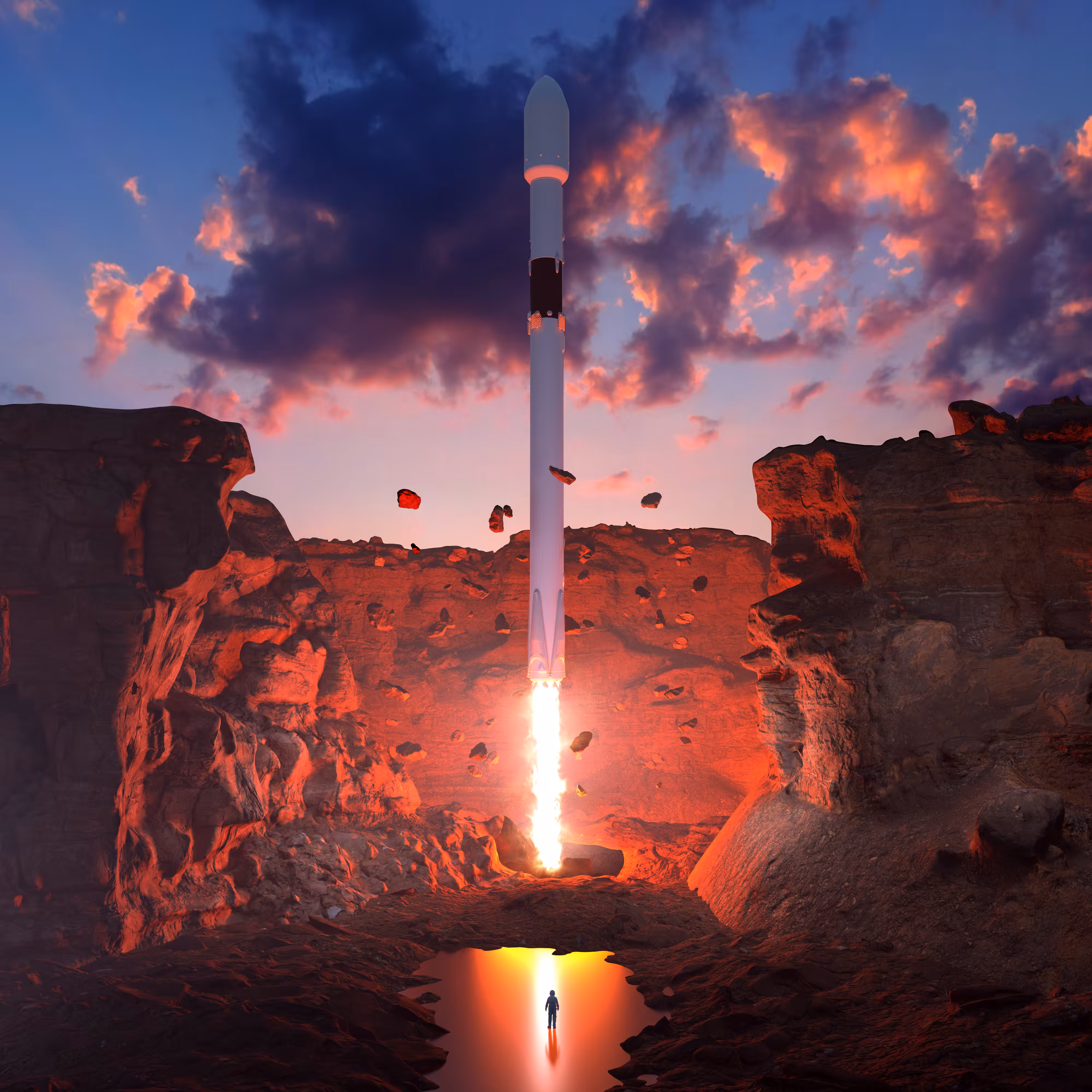 Taking to the Mars