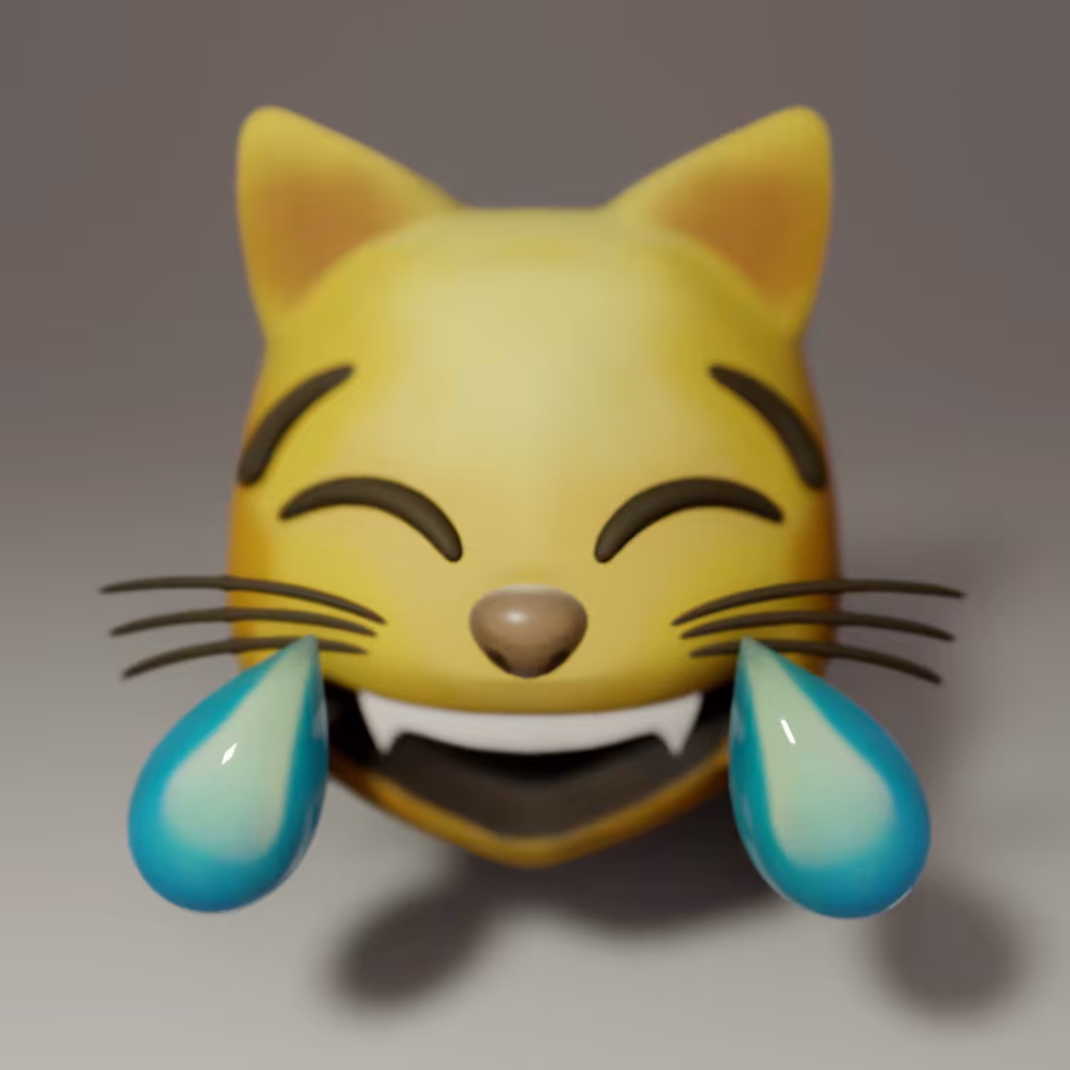 the laughing cat