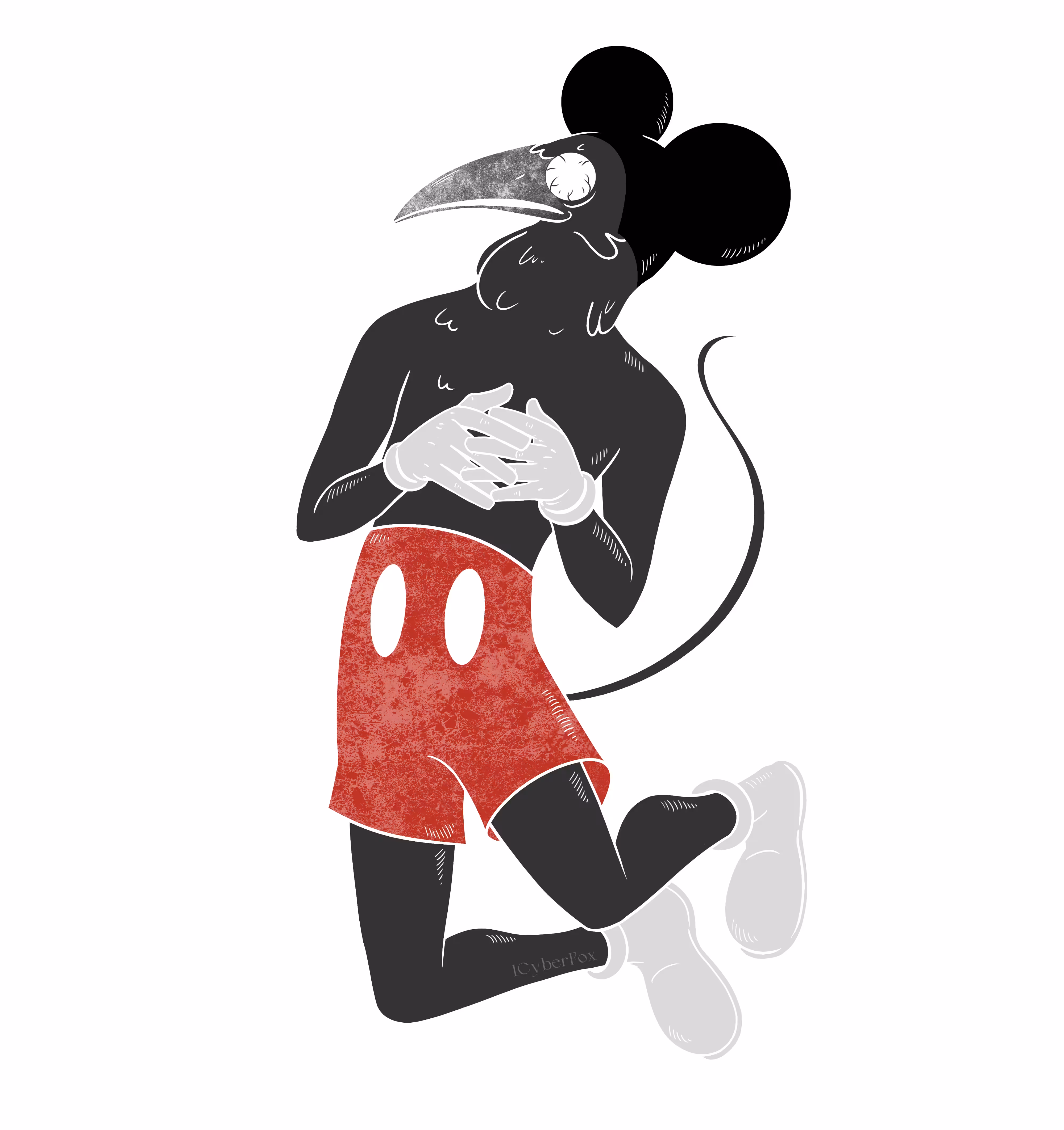 Crow Mickey Mouse #27