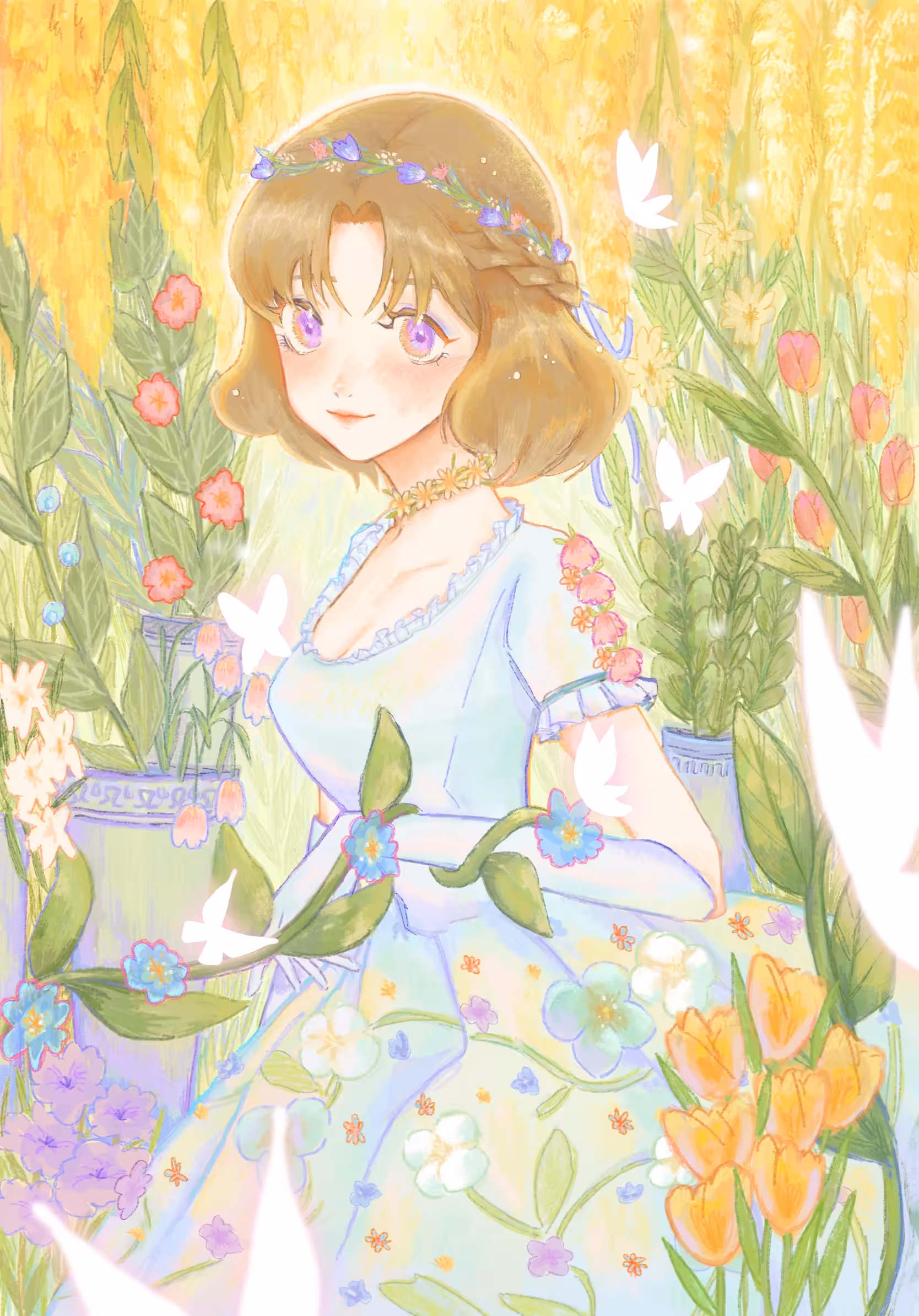floral garden