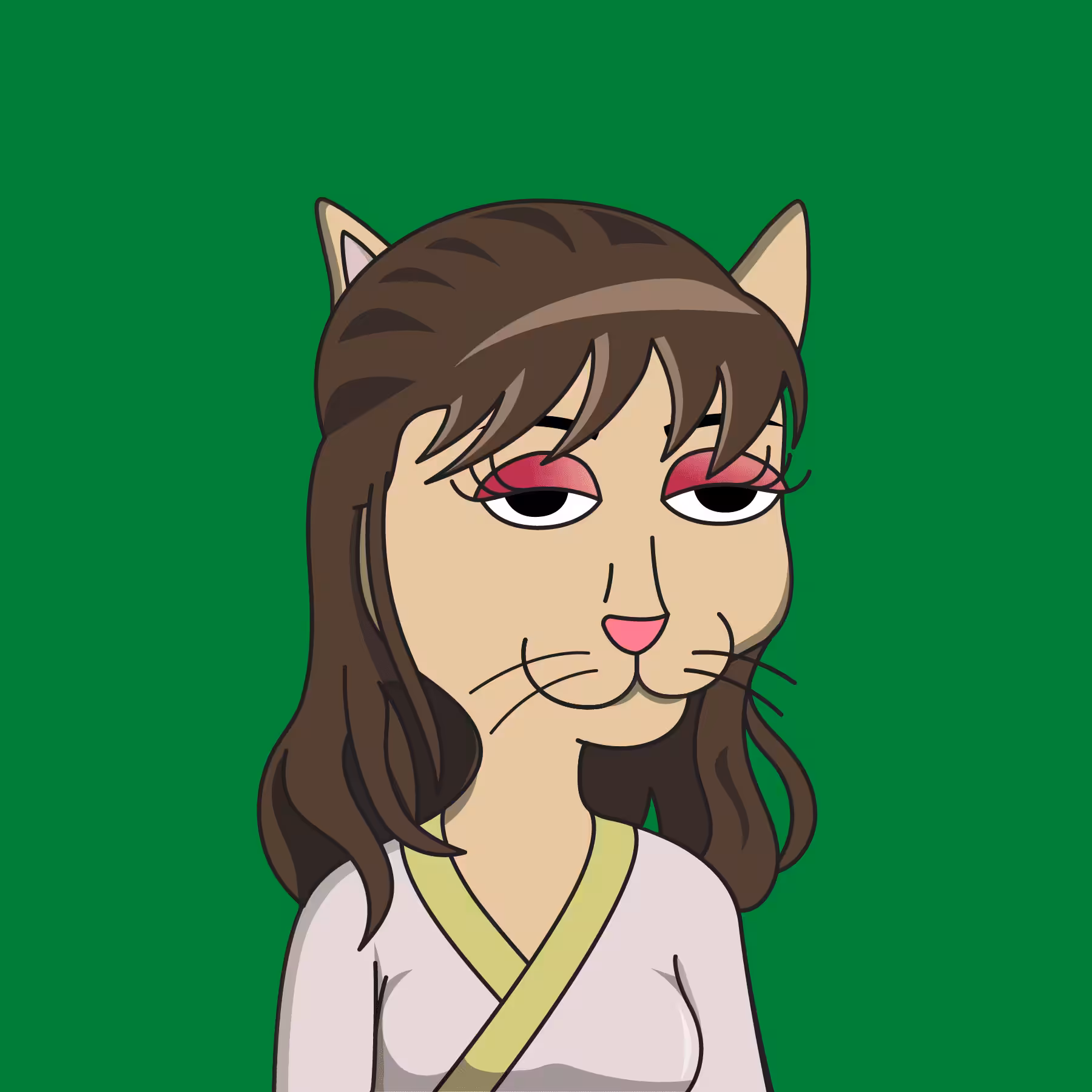 Girl Cat #645