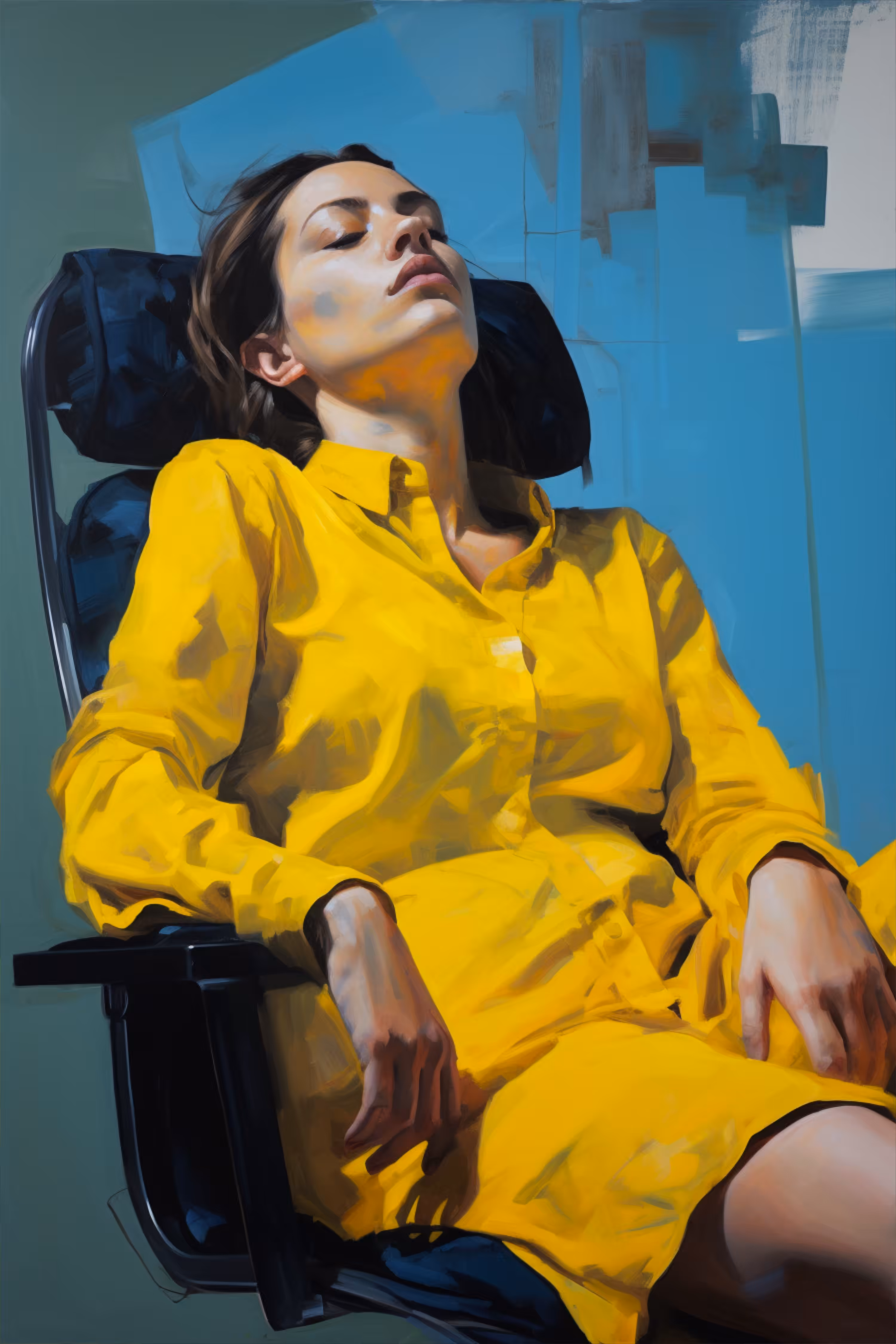 Tired woman #7
