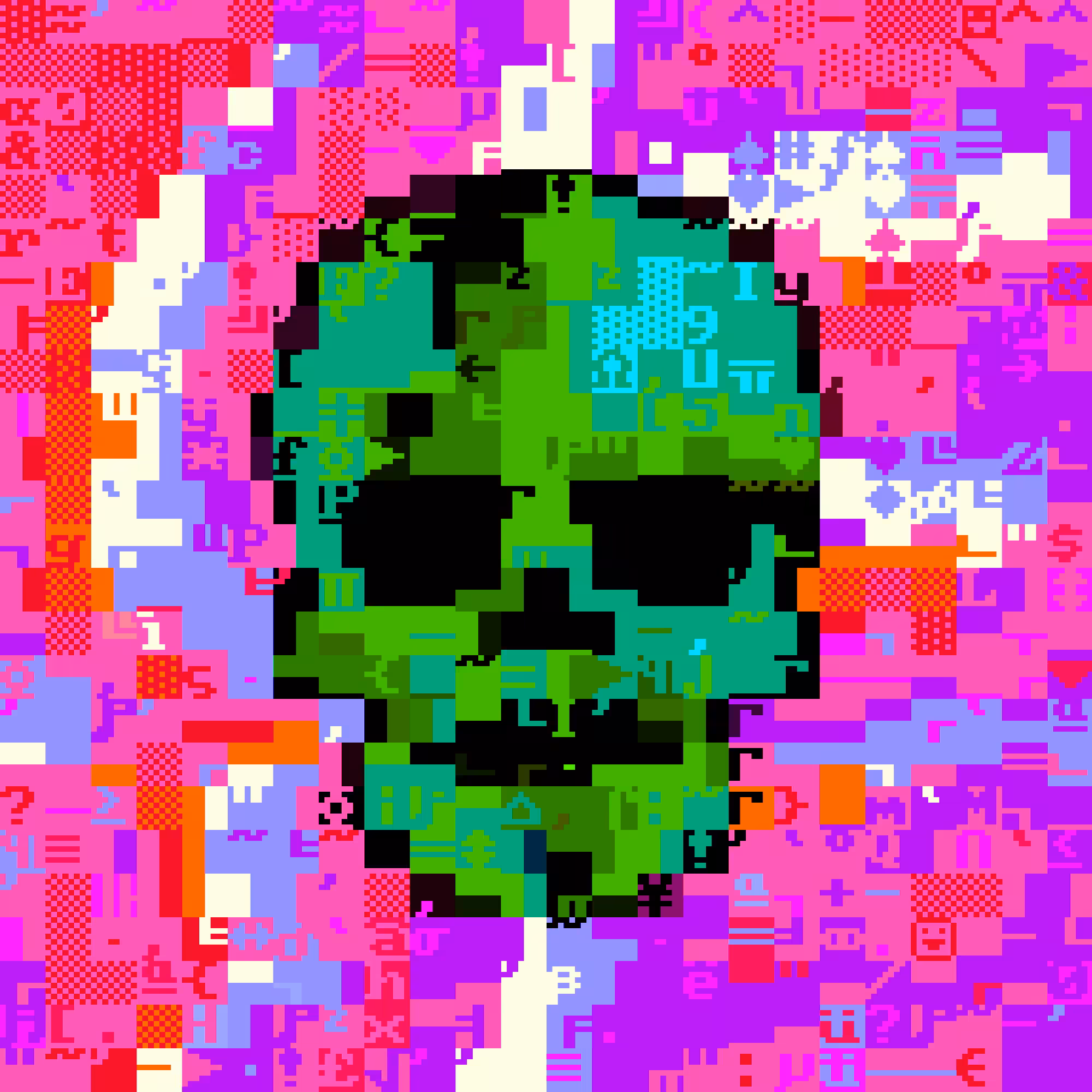 DOS Skull 0380