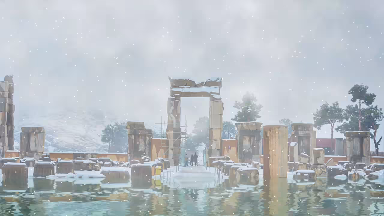 Persepolis snow day#4