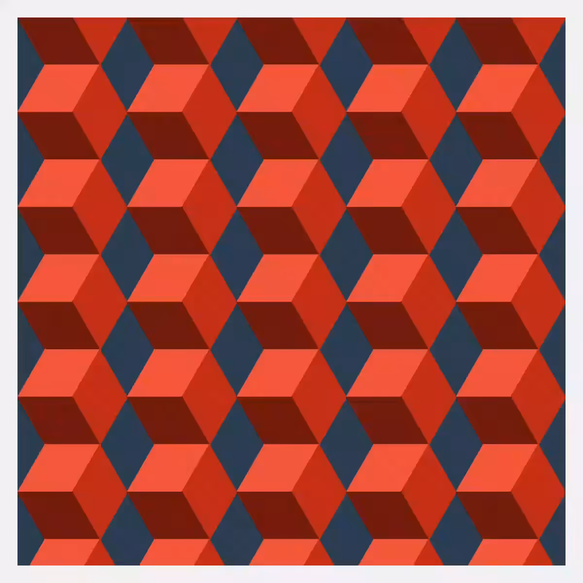 Cubic - Red