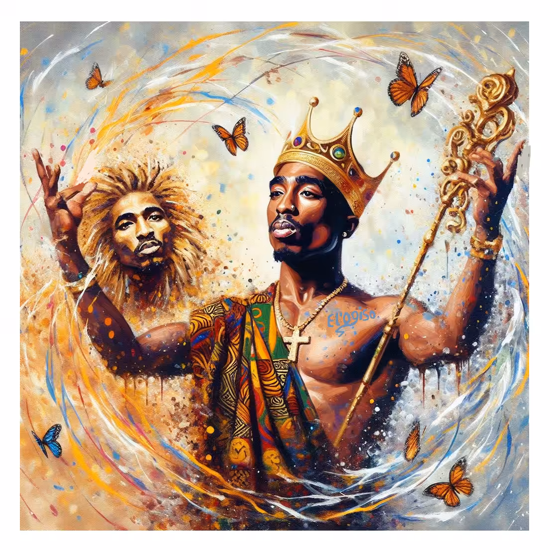 Rap legend (Tupac Shakur) #1