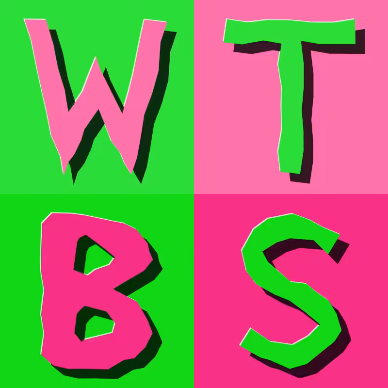 Waiting To Be Signed Logo with Wobbles #184
