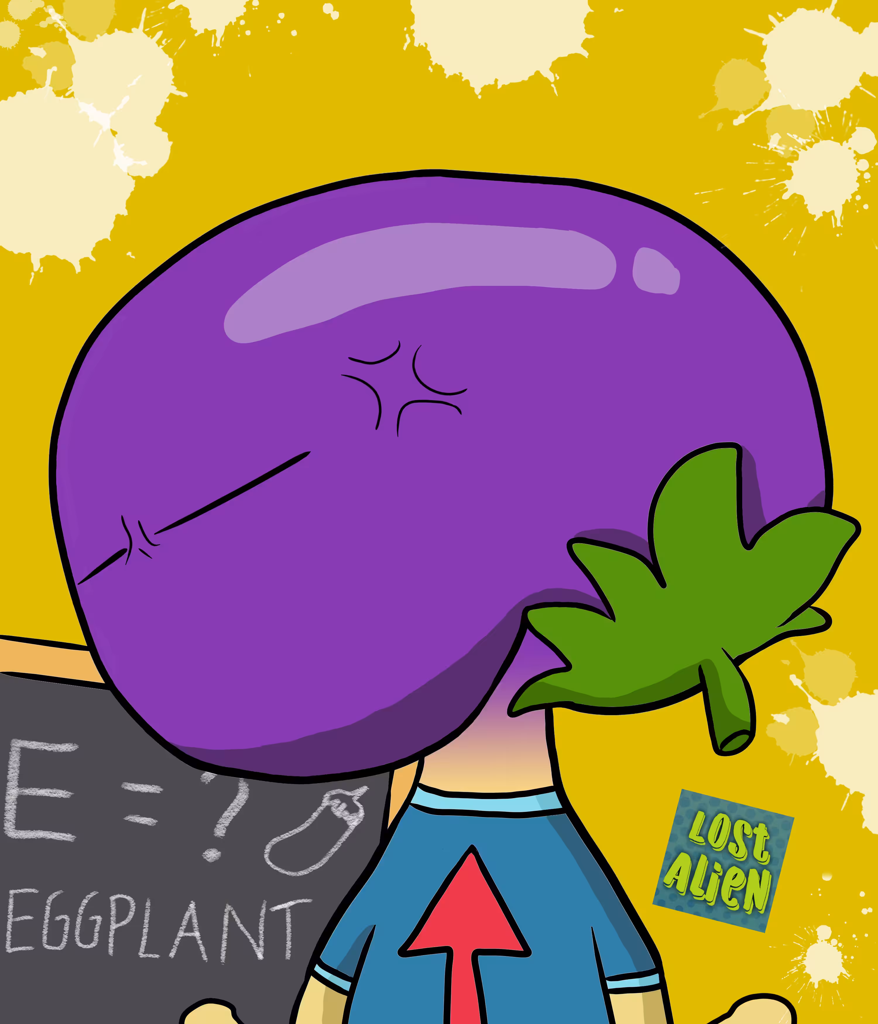 Lost Alien #30 - Eggplant