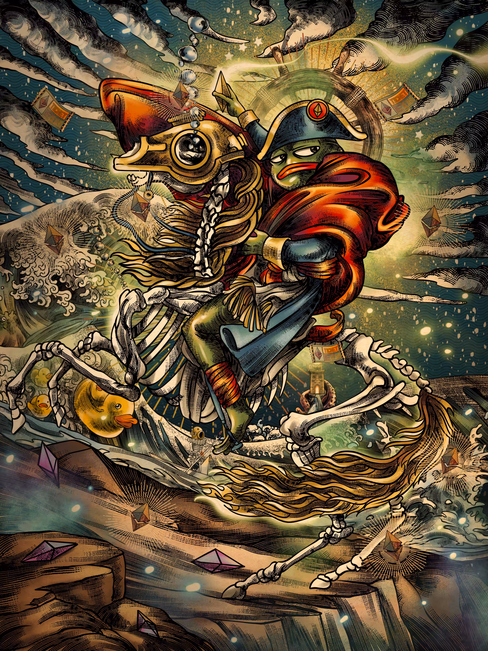 🐸 Pepoleon Crossing the ETH🐸