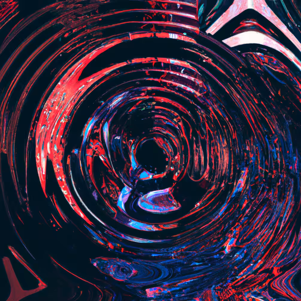 abstract city geometric digital art 002