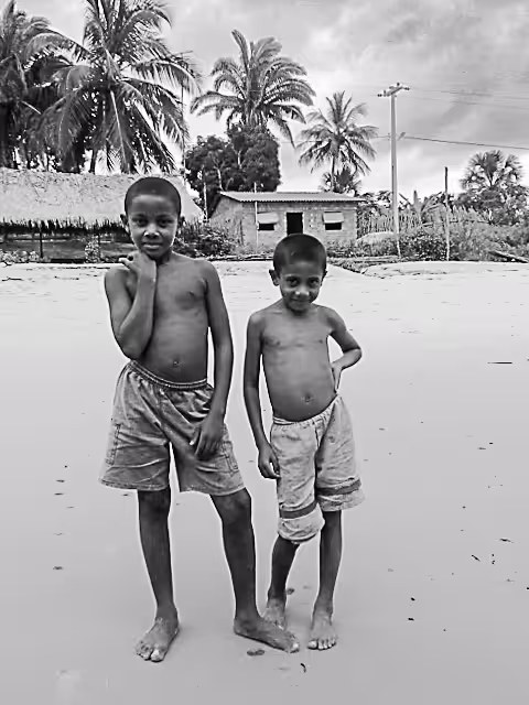 Boys from the Alcantarense Coast