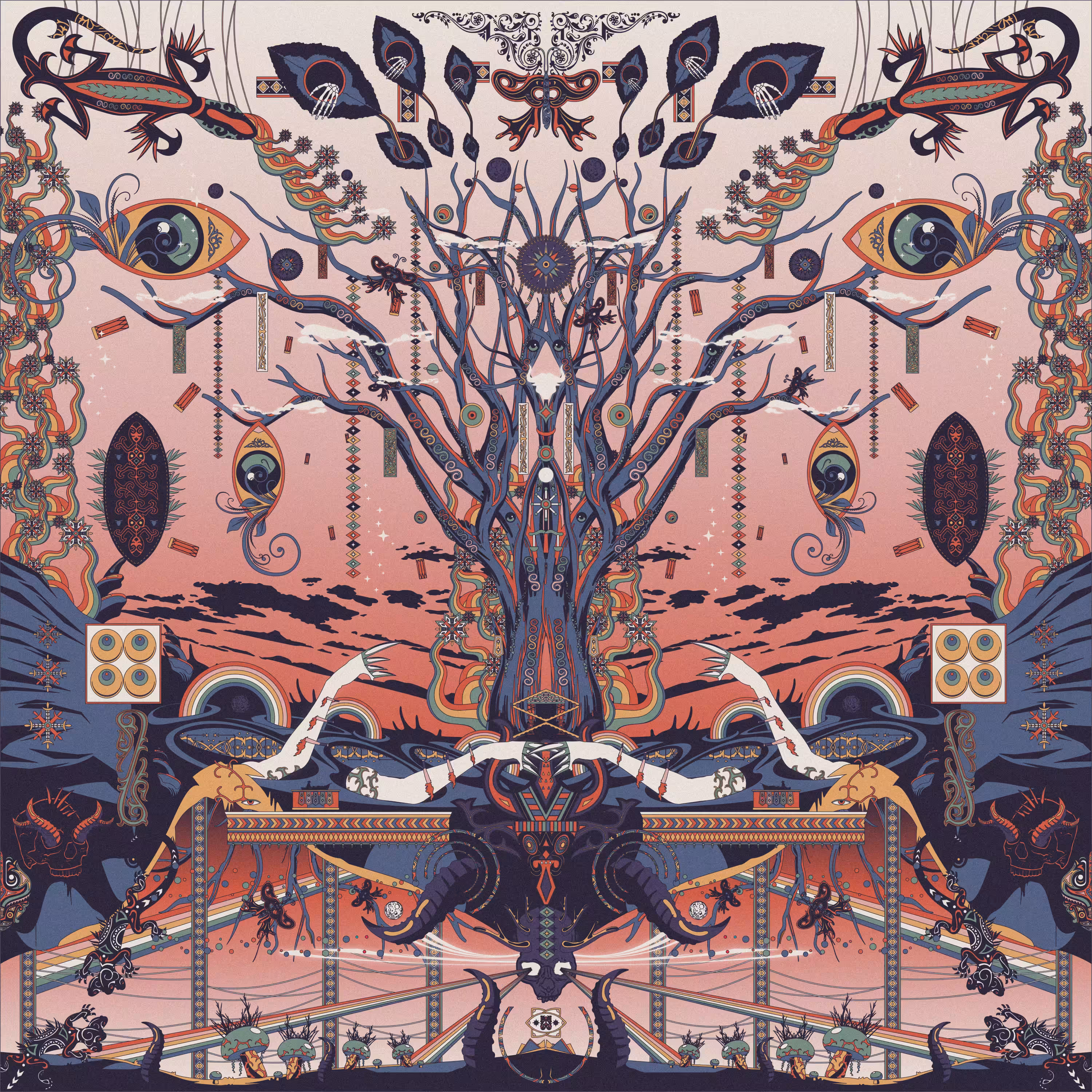 Psychedelic Cultural Art 