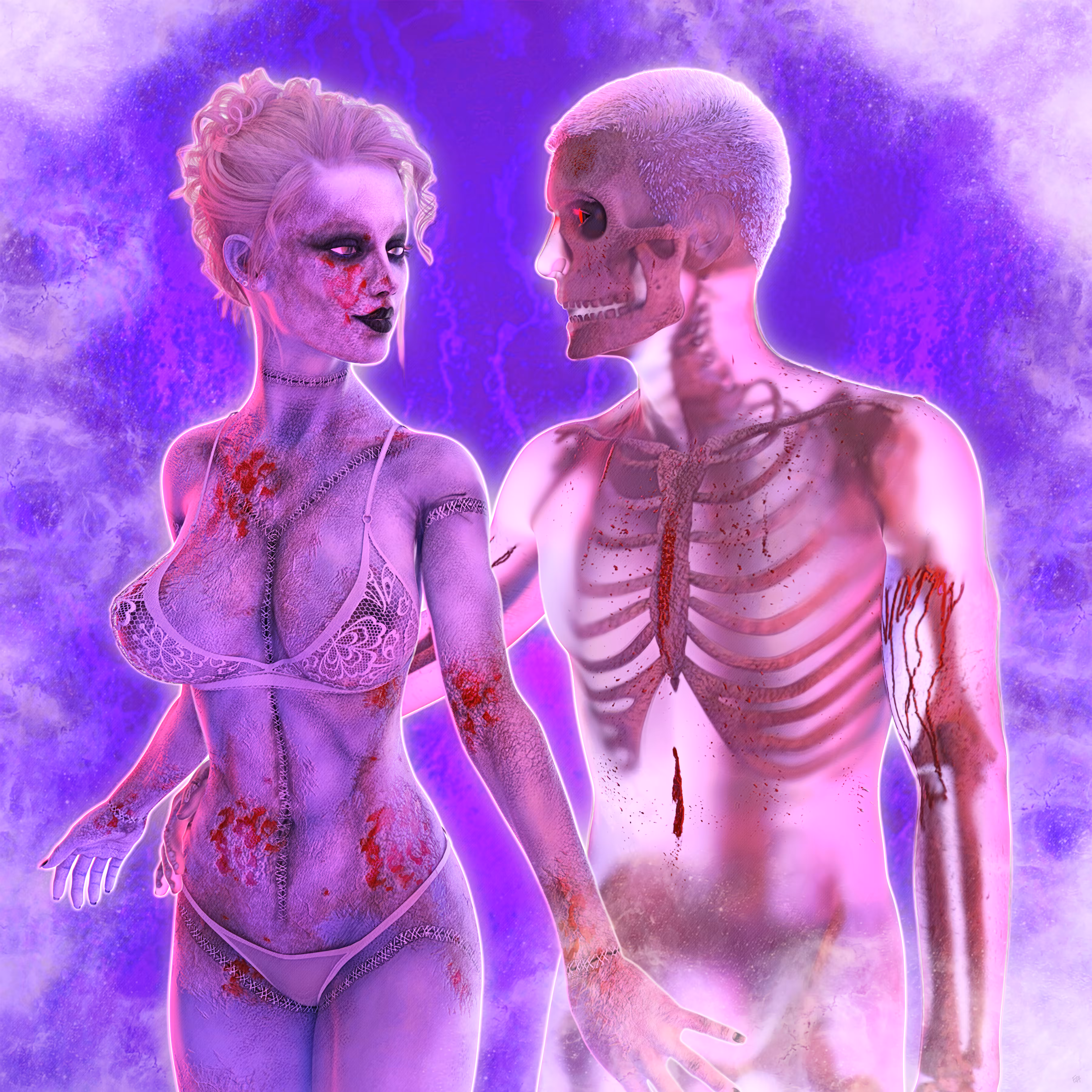 Zombie Love #001