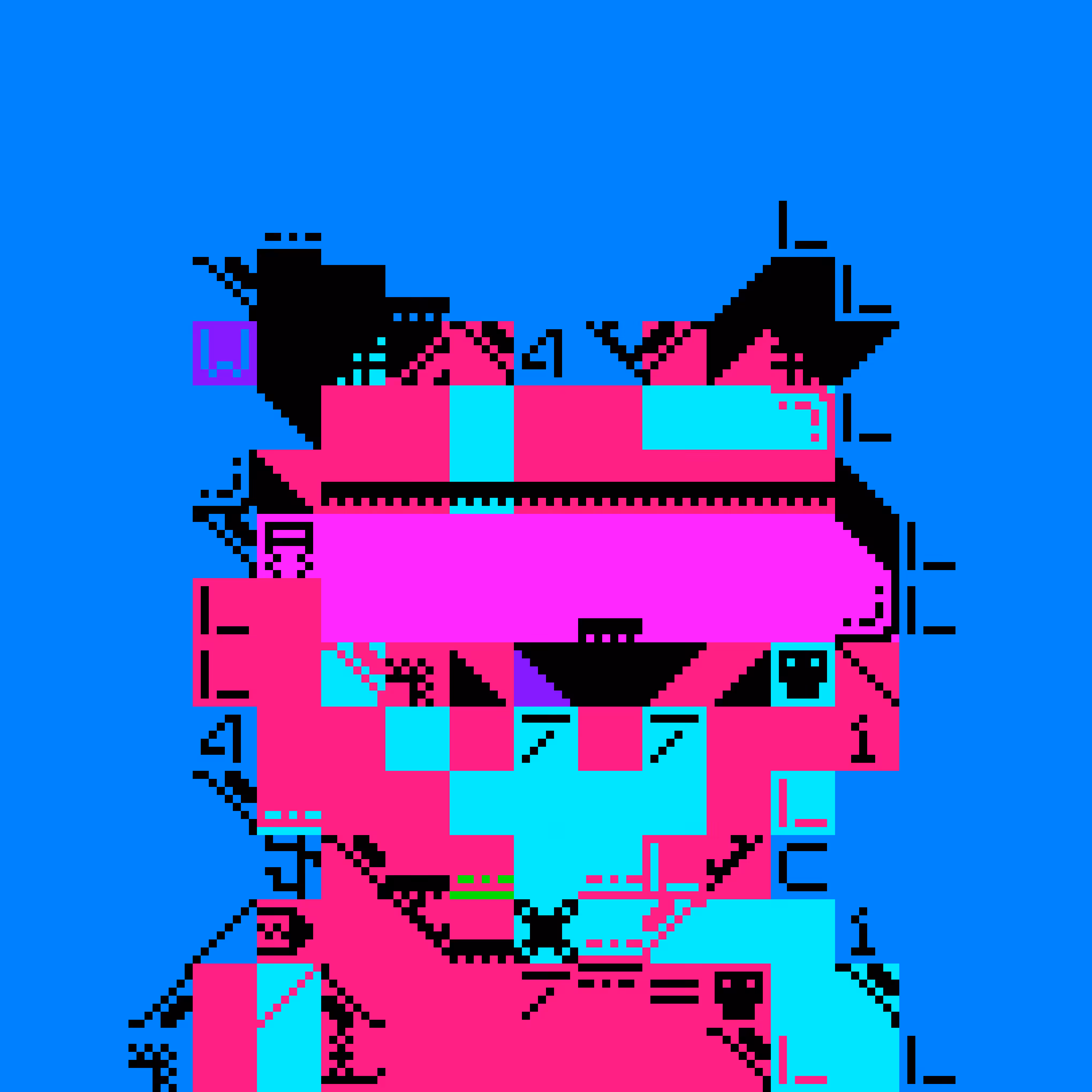 MIGGLES ON ASCII: MatrixMoggy