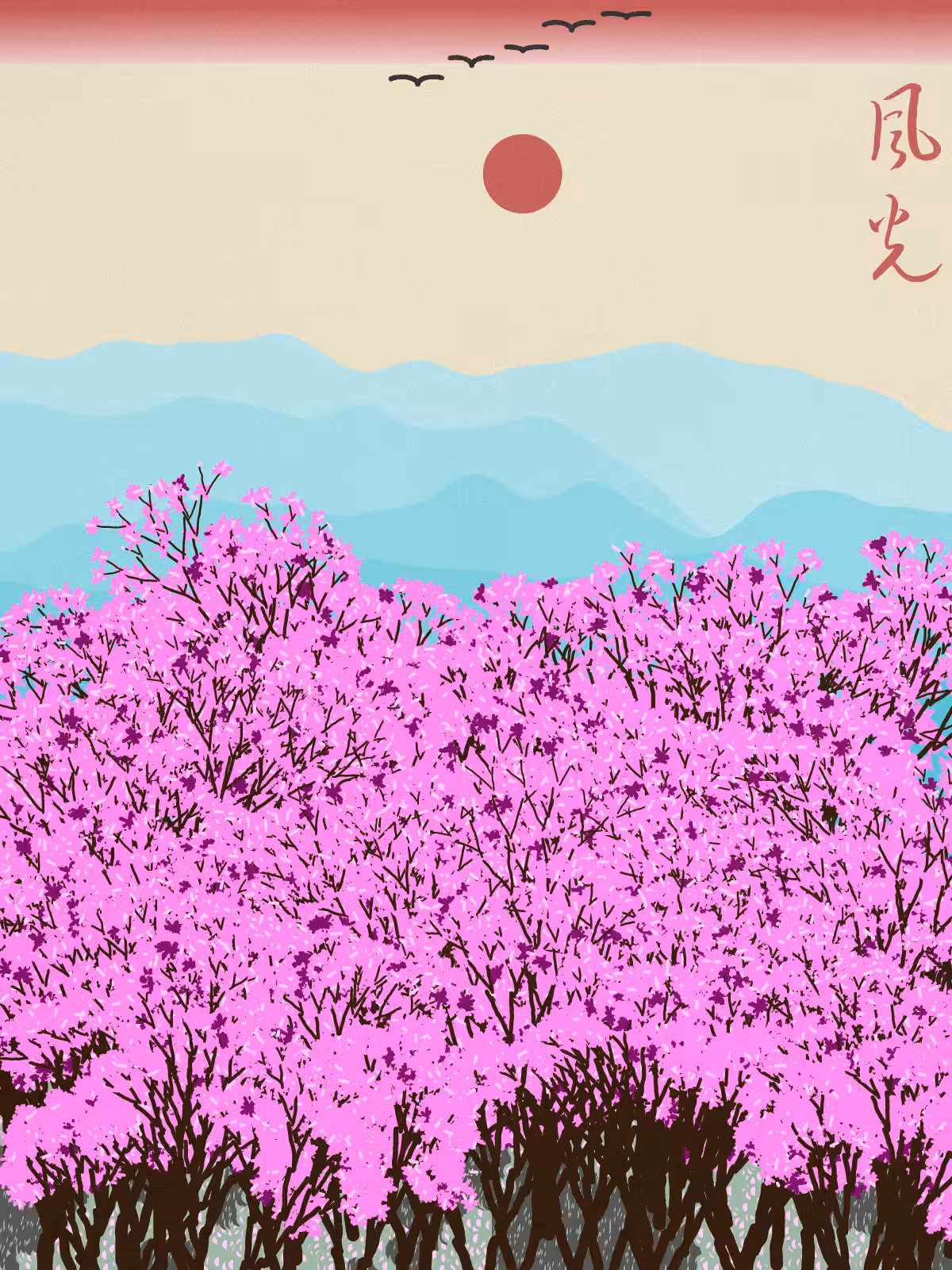 Spring in the mountain #21