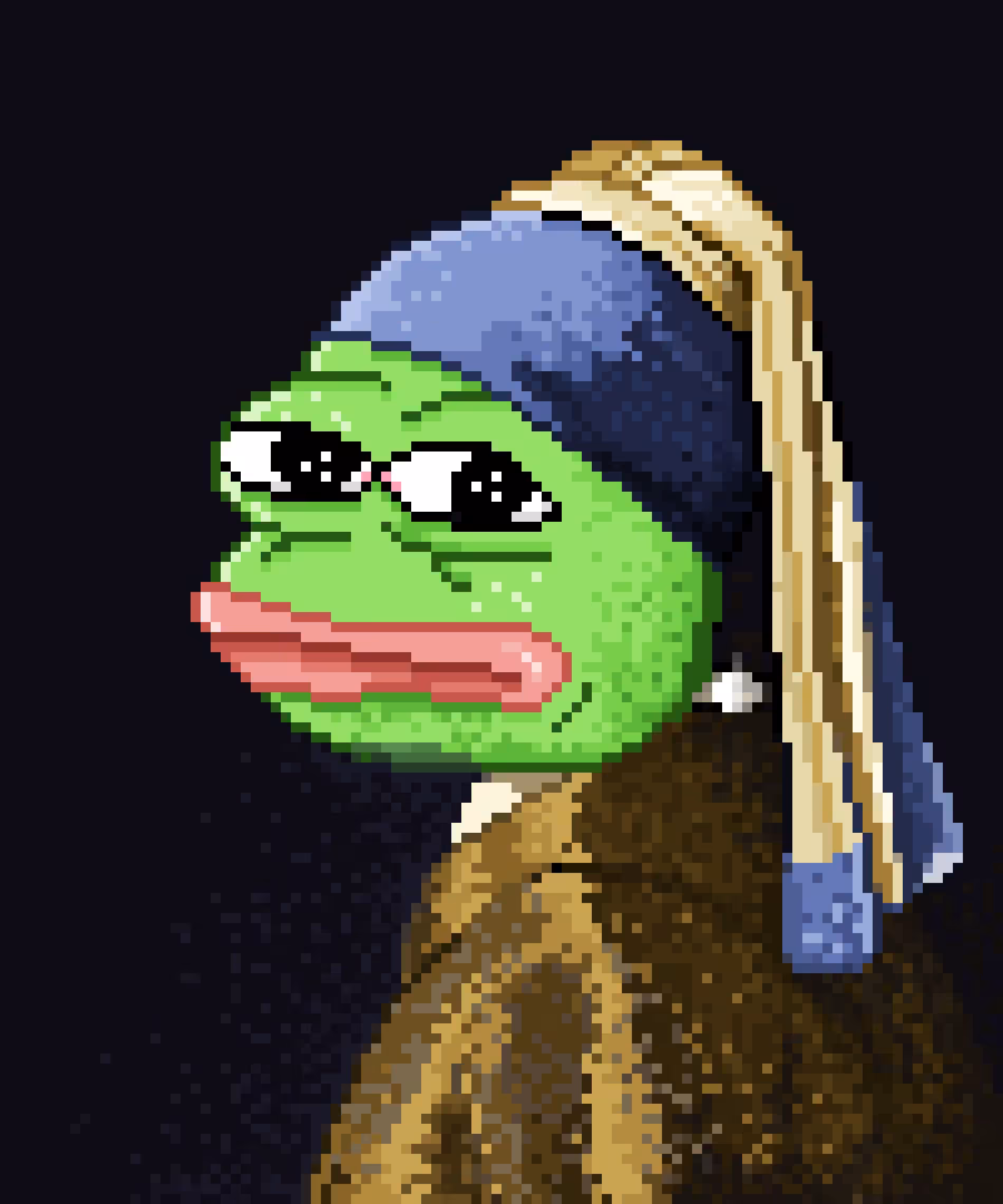 PEPE 🐸 with a Pearl Earring