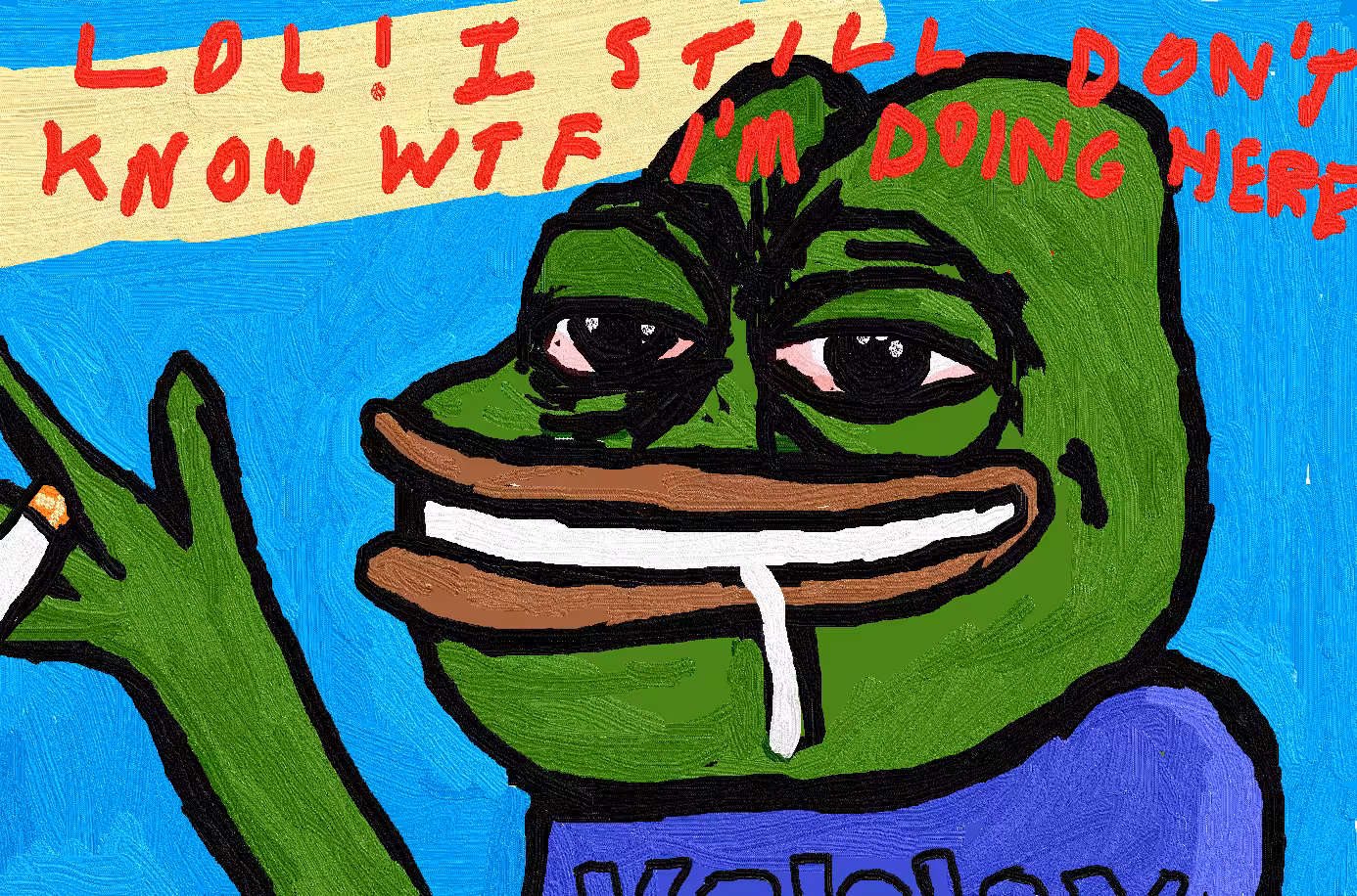 Pepe the existentialist.