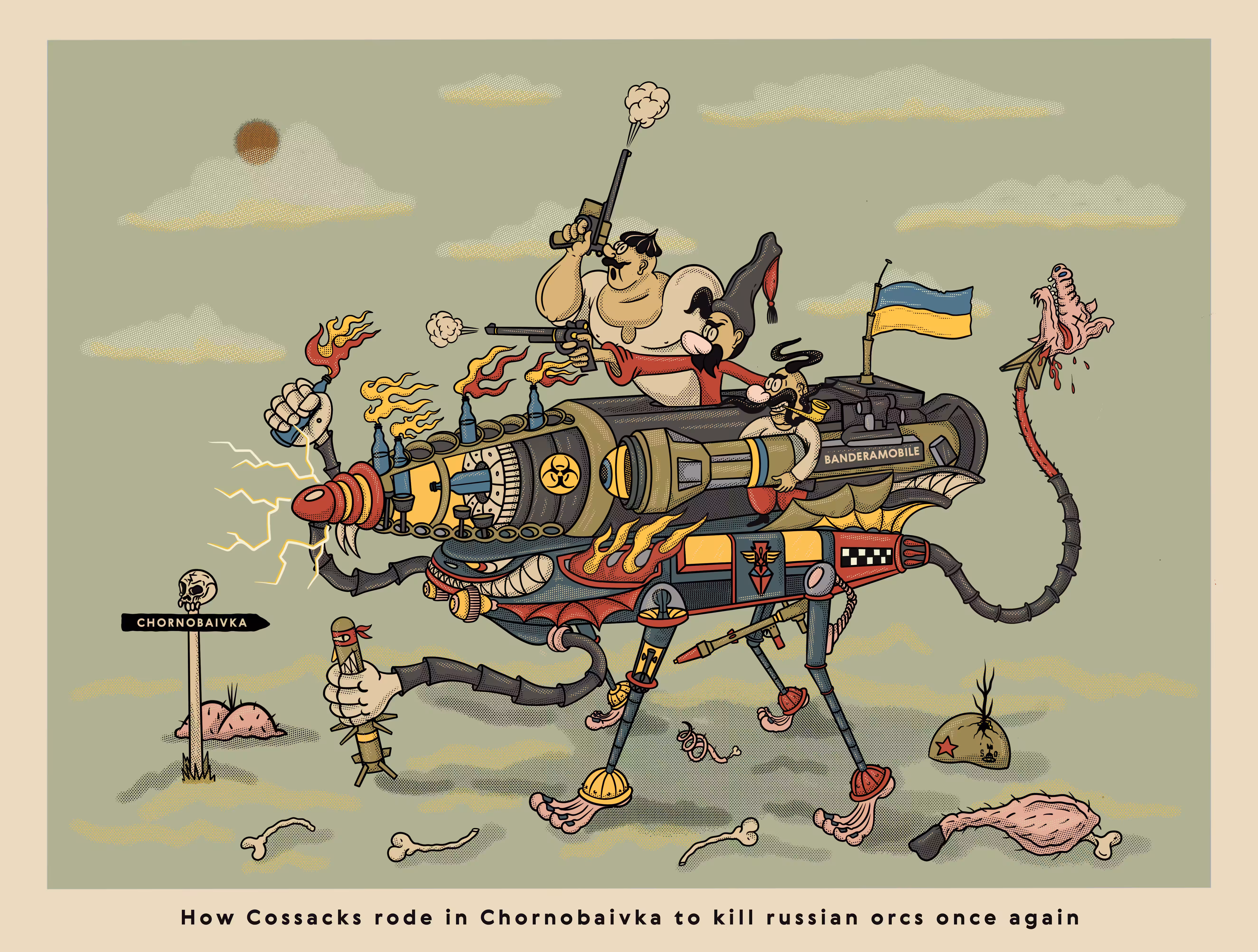 HOW COSSACKS RODE TO CHORNOBAIVKA