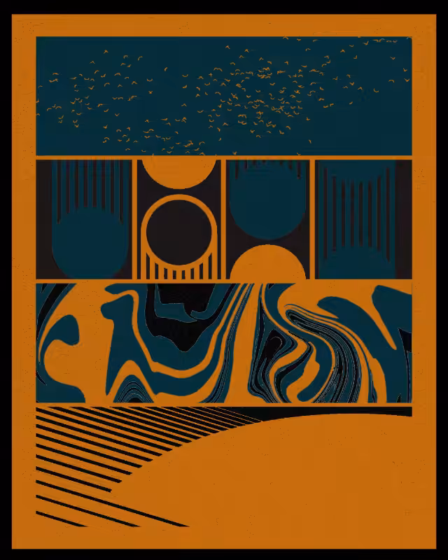 Bauhaus art #orange #1