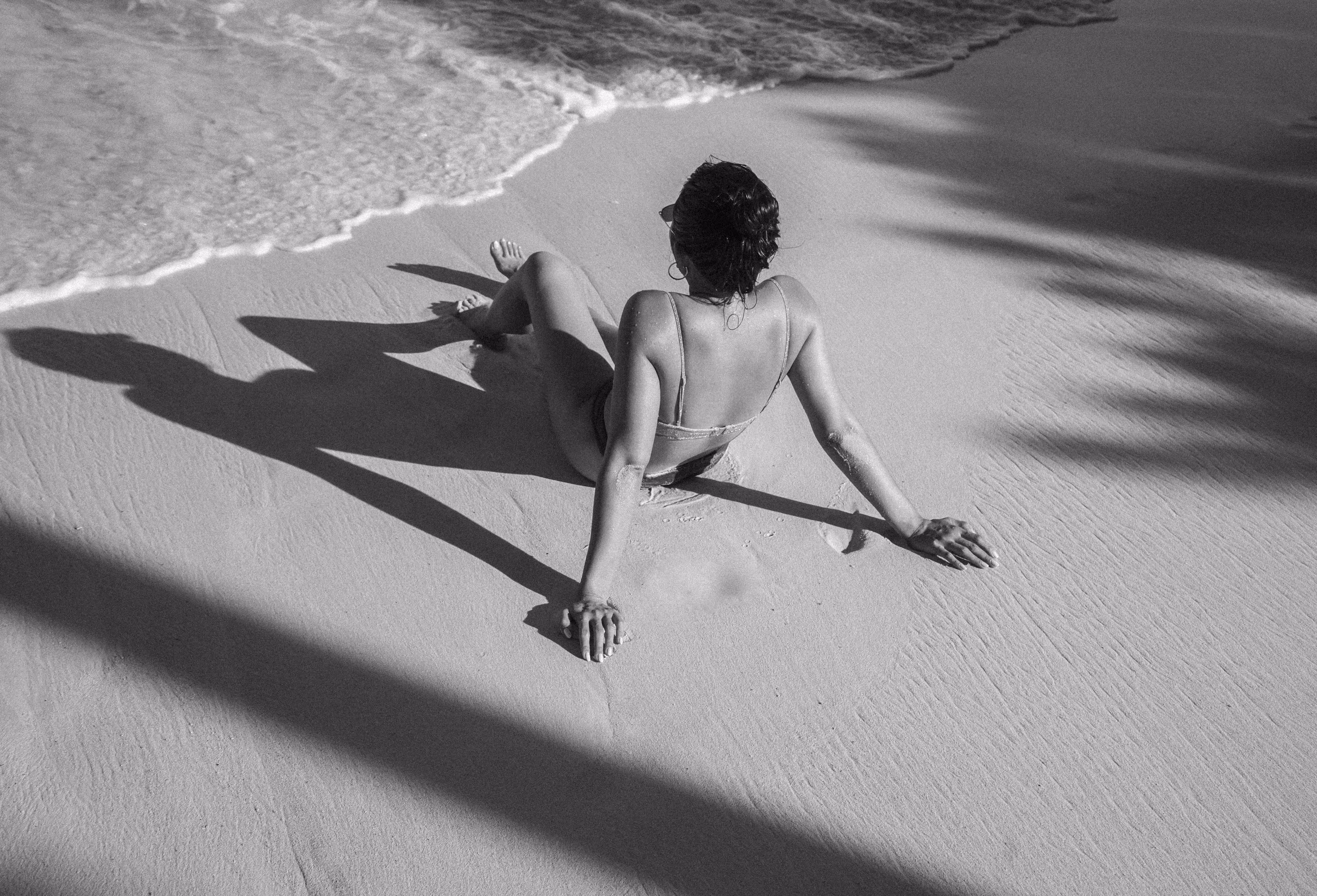 relax in the beach