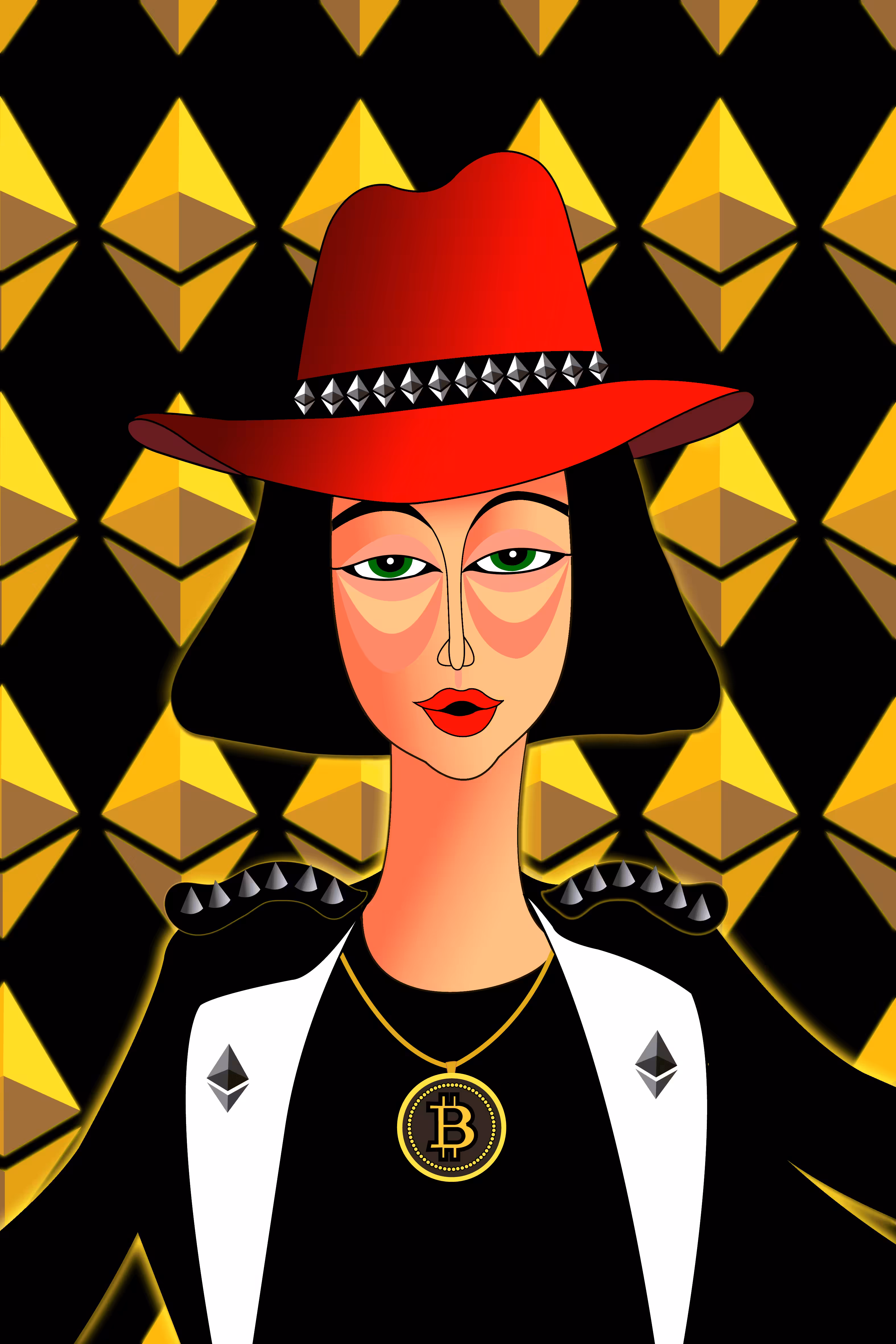 The crypto lady  #  3