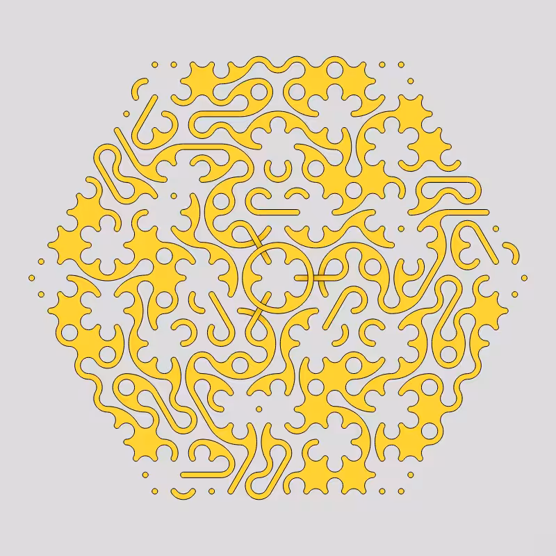 Truchet Threefold Symmetry #18