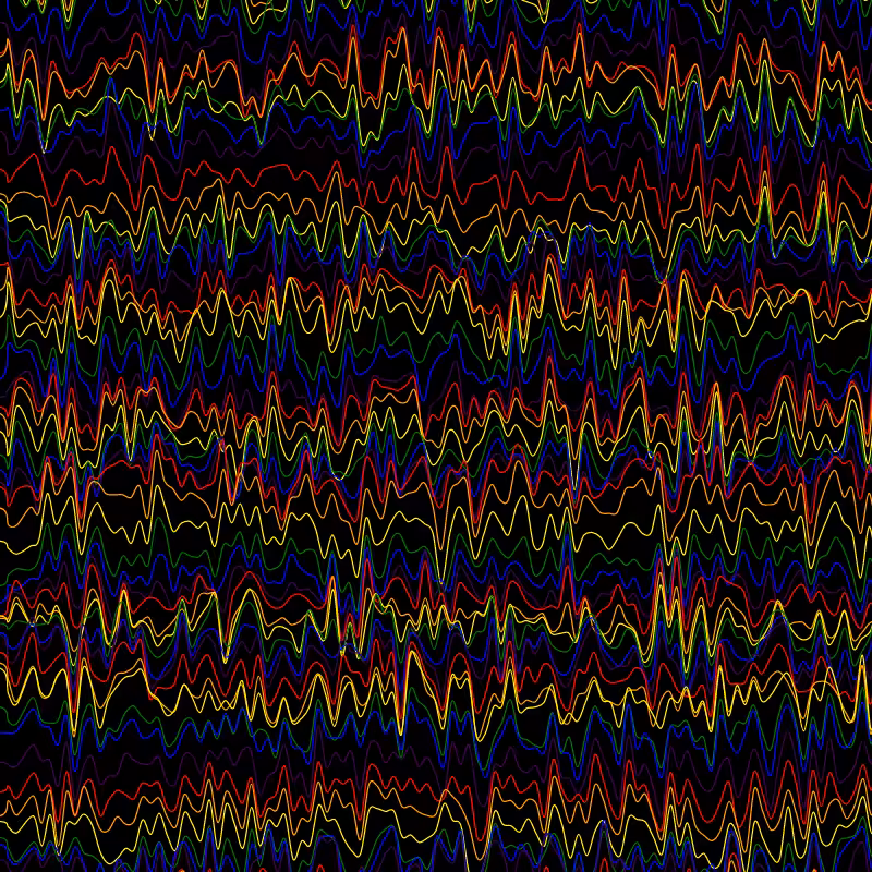 Mountains Waves and Valleys #18