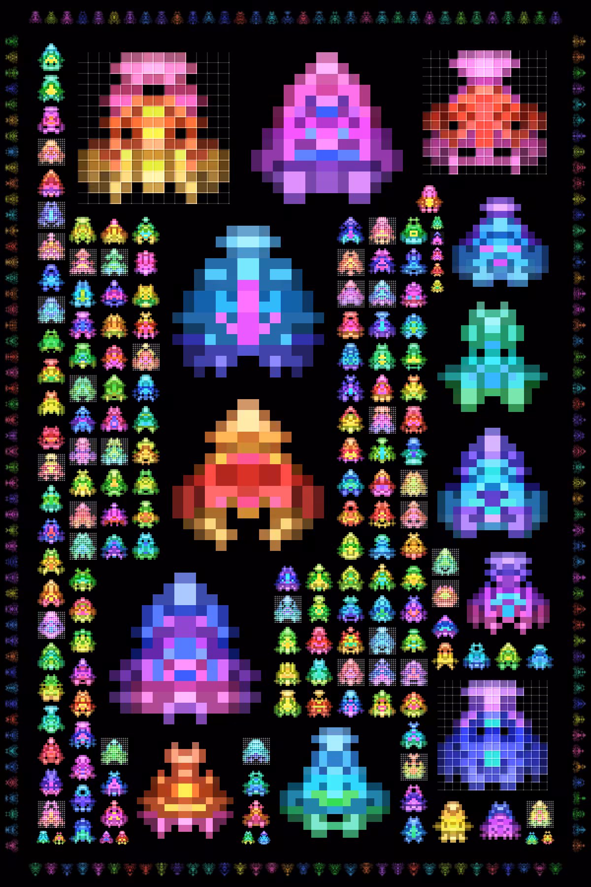 Pixel Spaceships #49